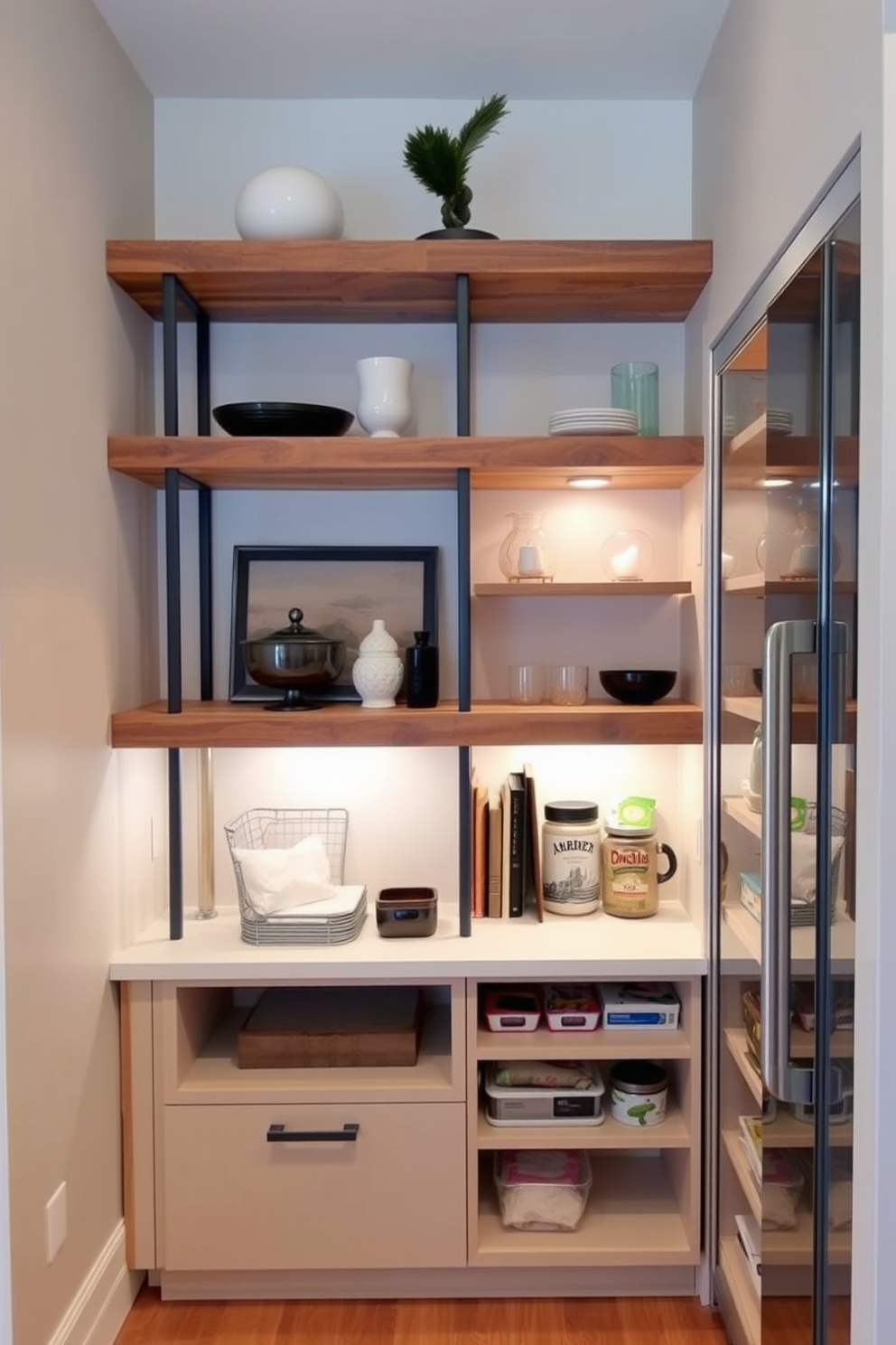 Corner Pantry Design Ideas 23