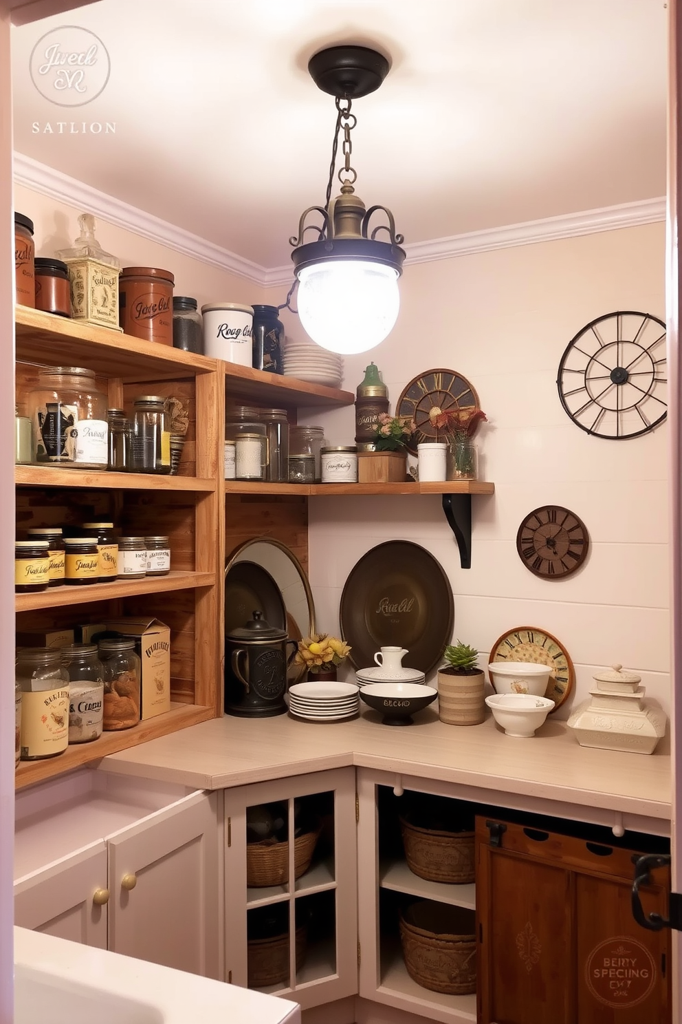 Corner Pantry Design Ideas 24