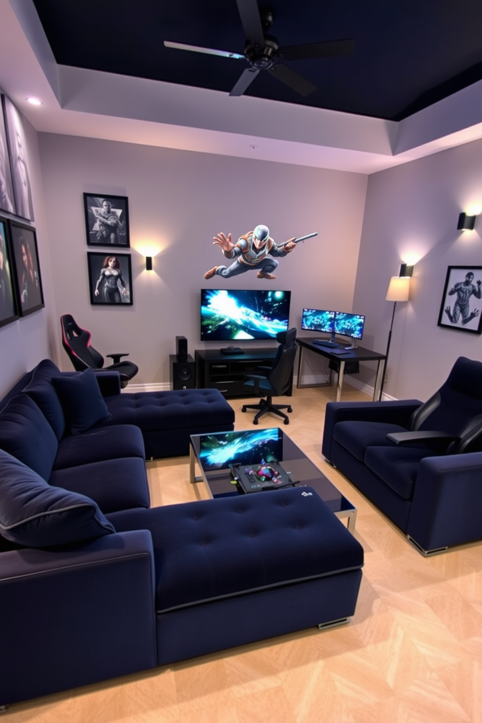 Cozy Game Room Design Ideas 15