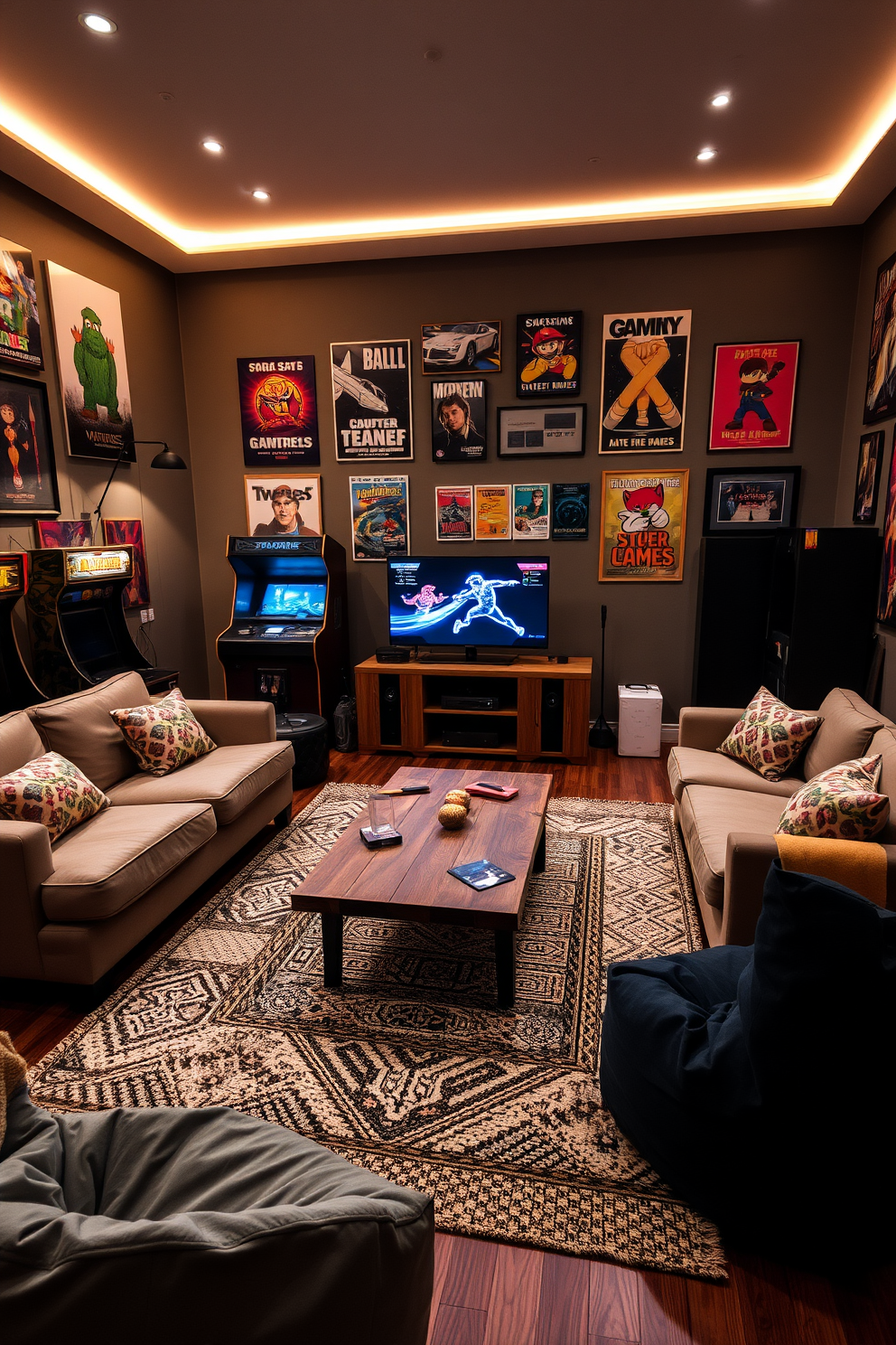 Cozy Game Room Design Ideas 19