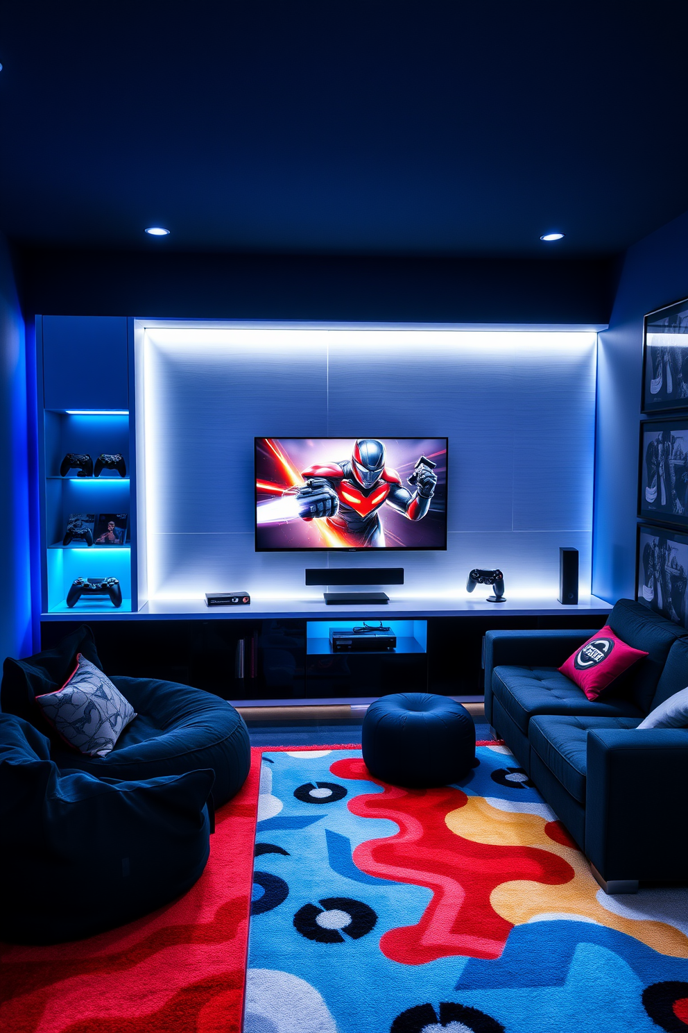 Cozy Game Room Design Ideas 30