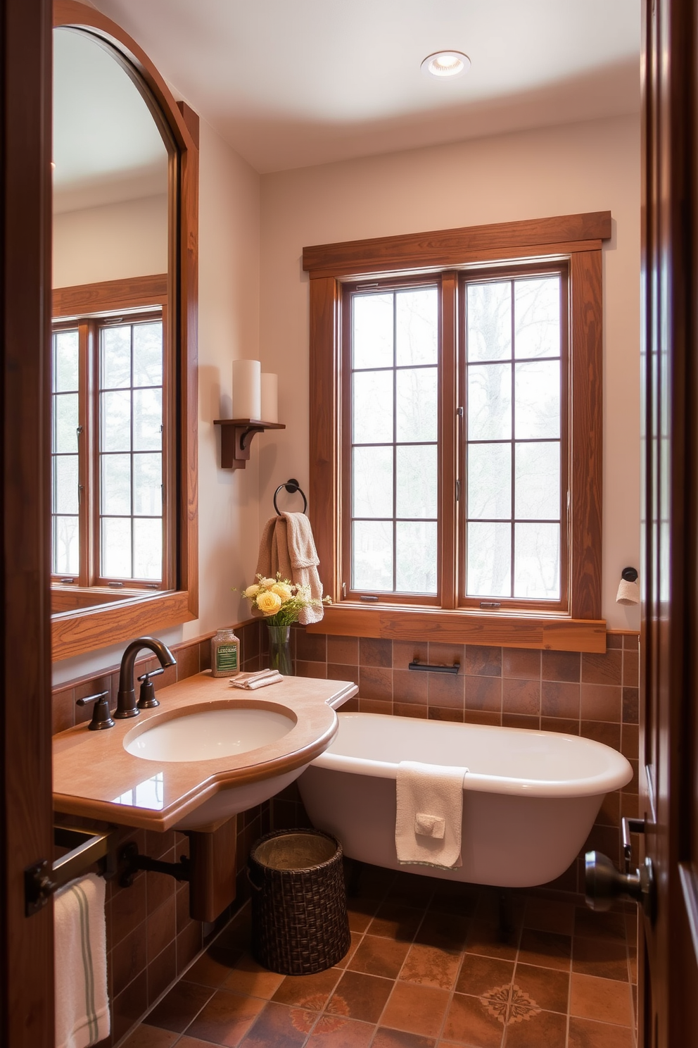 Craftsman Bathroom Design Ideas 17