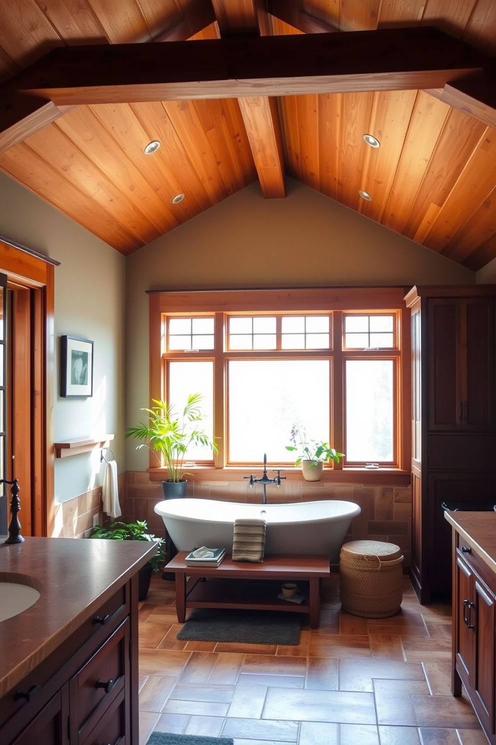 Craftsman Bathroom Design Ideas 24