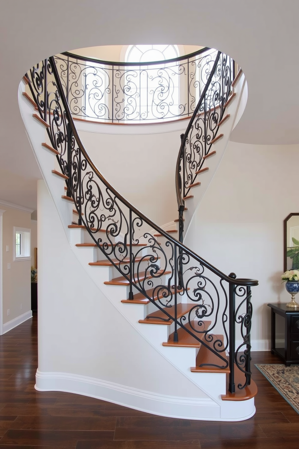 Curved Staircase Design Ideas 1