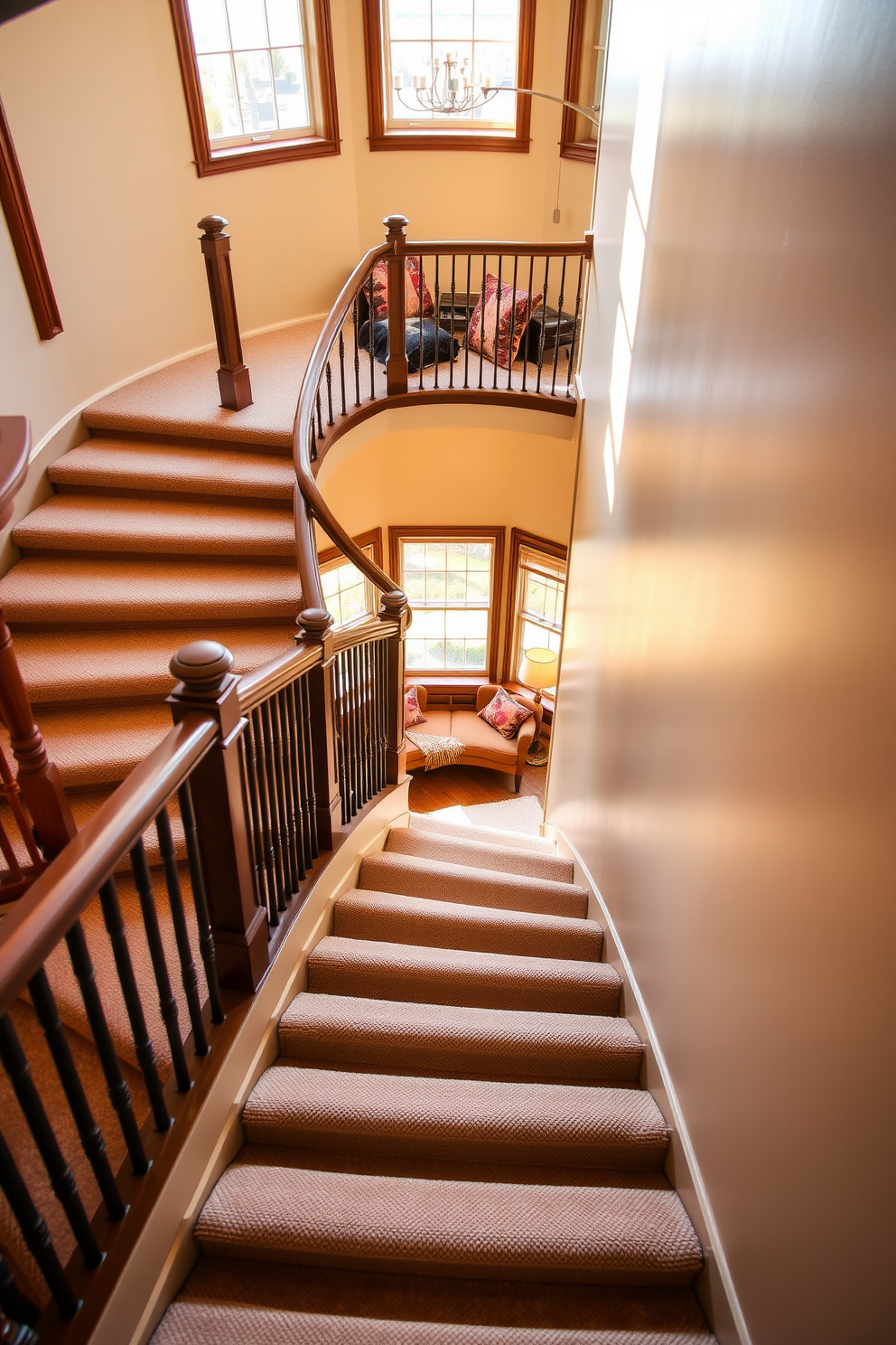 Curved Staircase Design Ideas 11