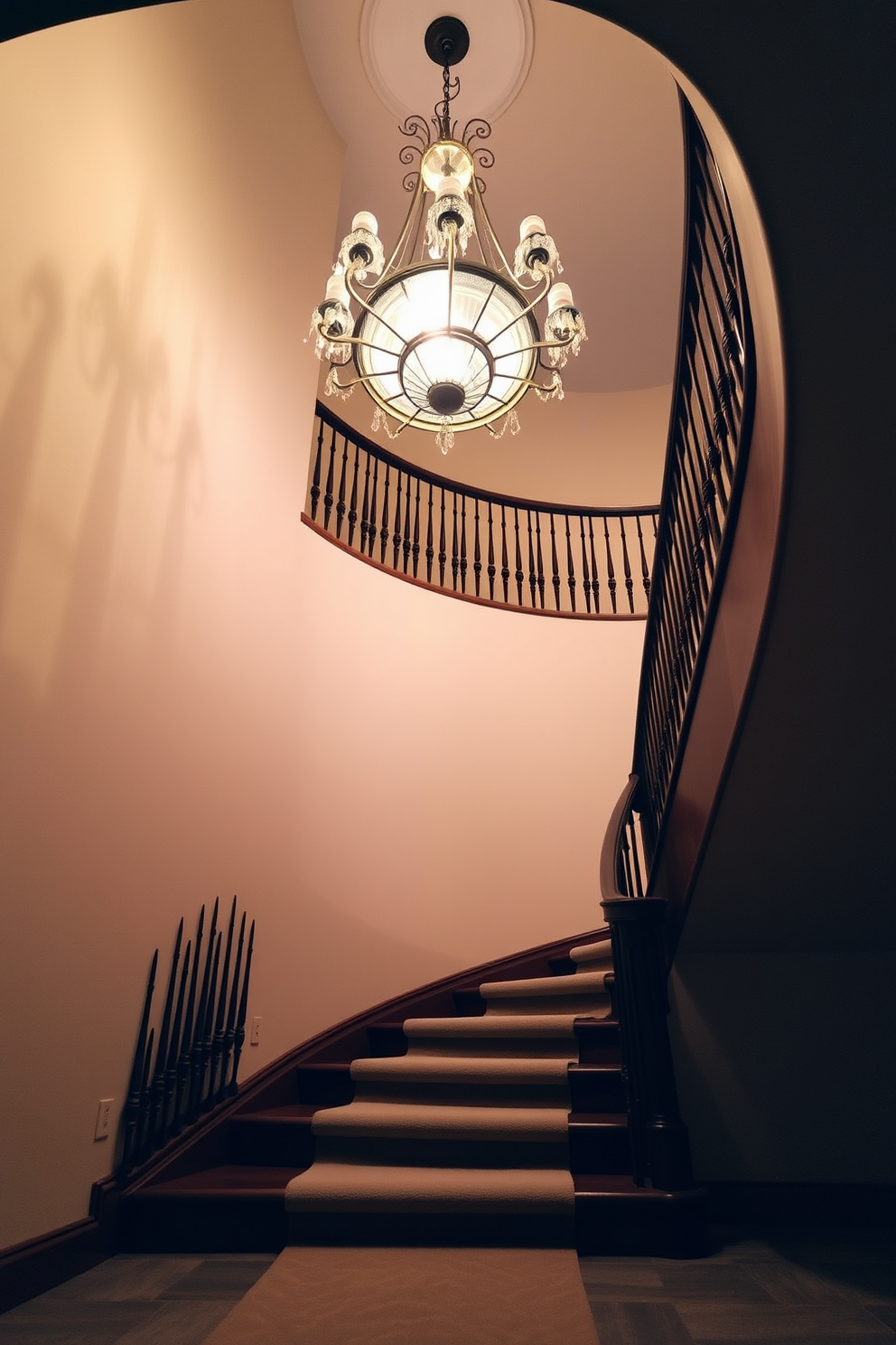 Curved Staircase Design Ideas 15