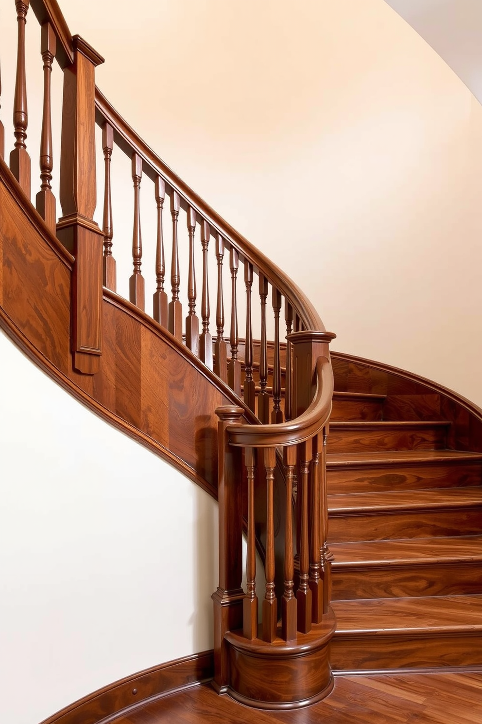 Curved Staircase Design Ideas 6