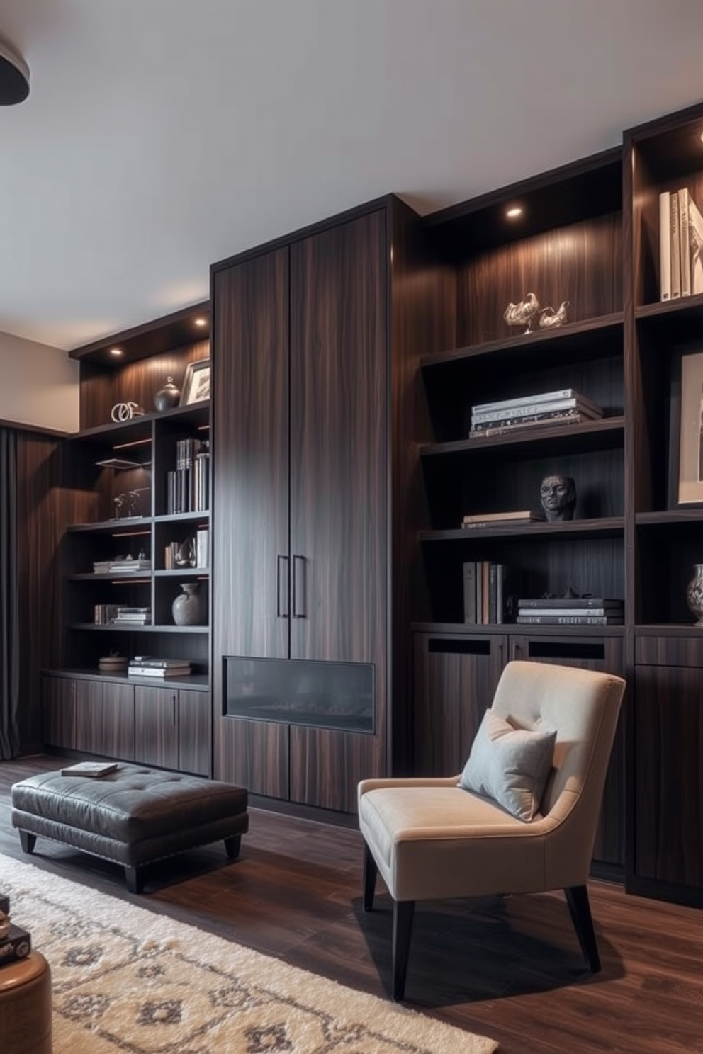 Dark Apartment Design Ideas 30