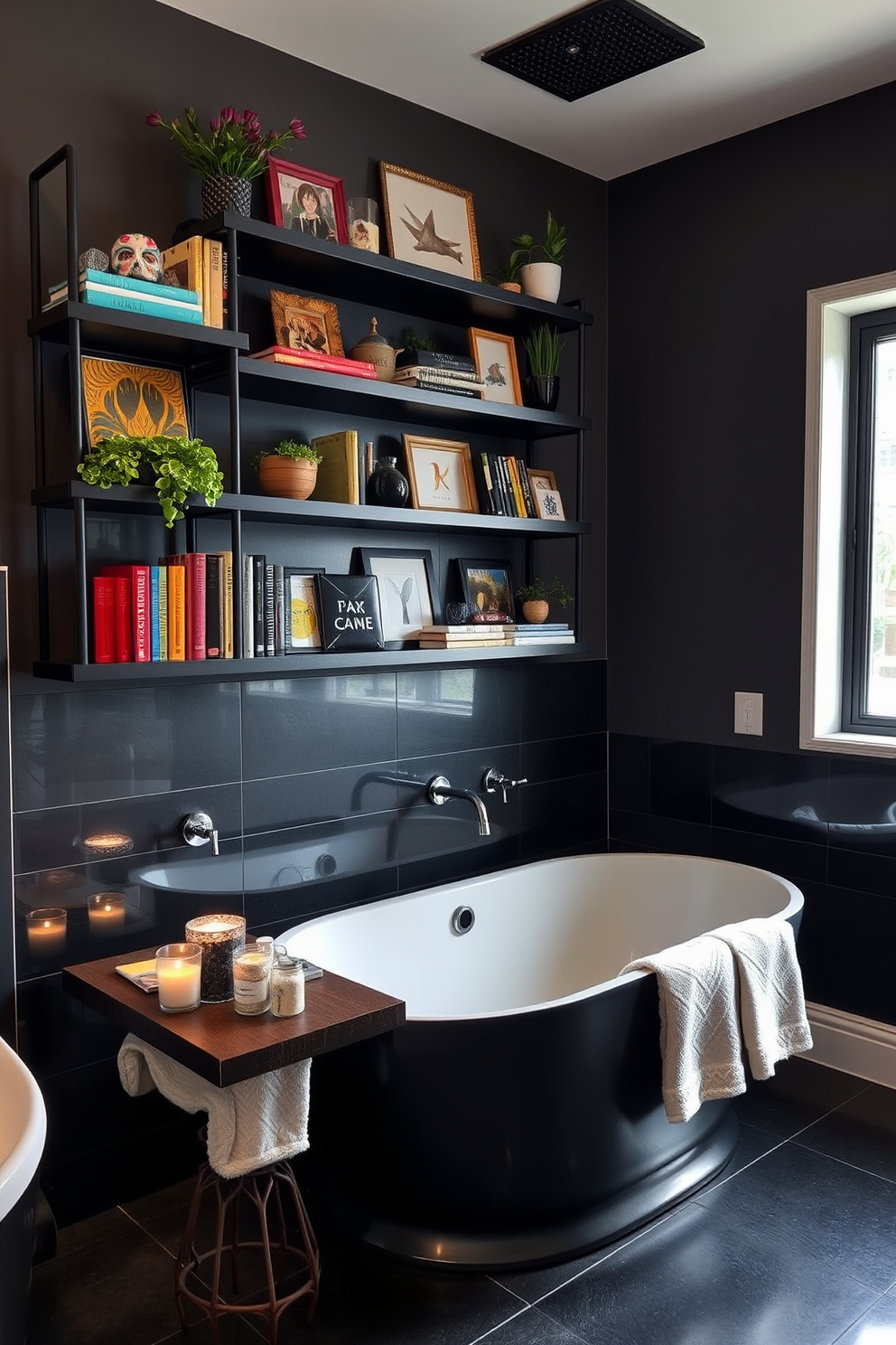 Dark Bathroom Design Ideas 15