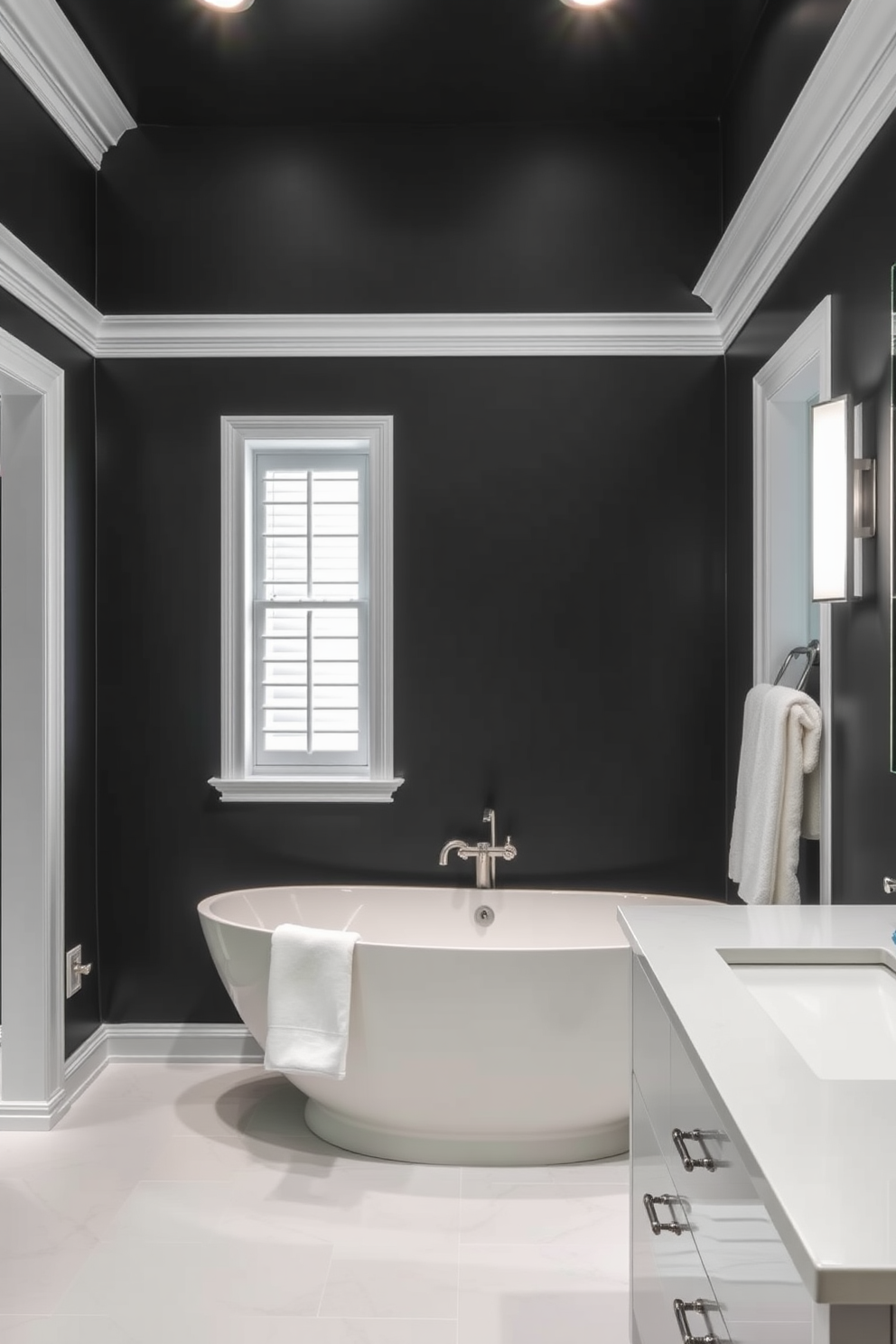 Dark Bathroom Design Ideas 16