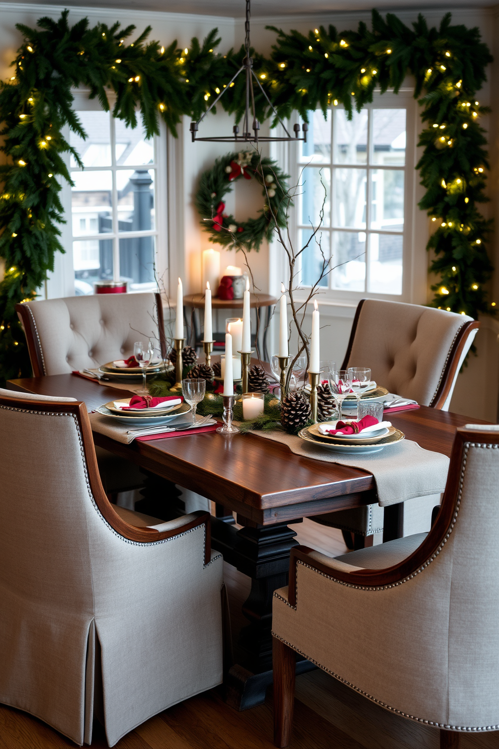 Dining Room Christmas Decorating Ideas 12