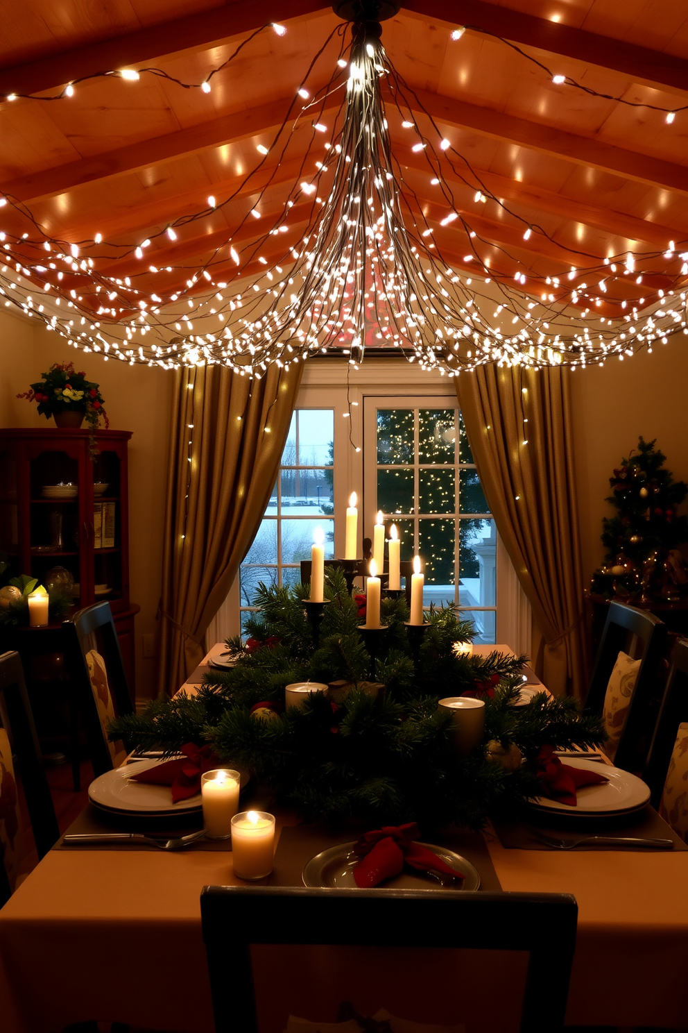 Dining Room Christmas Decorating Ideas 15