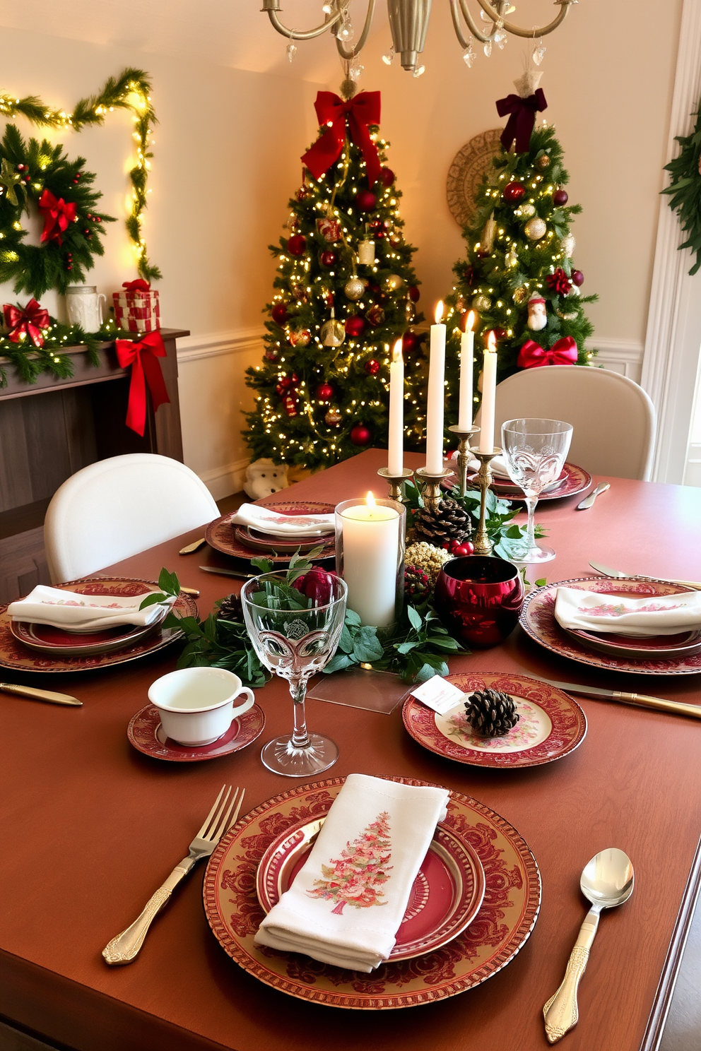 Dining Room Christmas Decorating Ideas 16