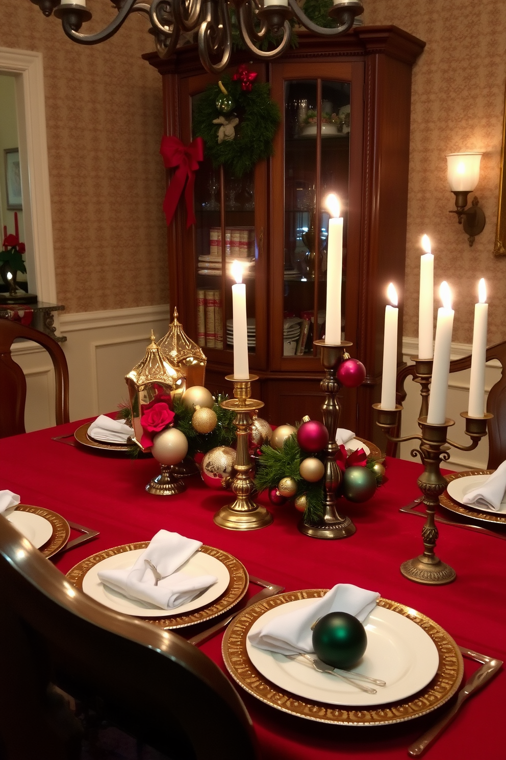 Dining Room Christmas Decorating Ideas 2