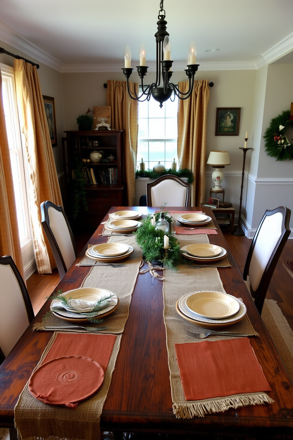 Dining Room Christmas Decorating Ideas 20