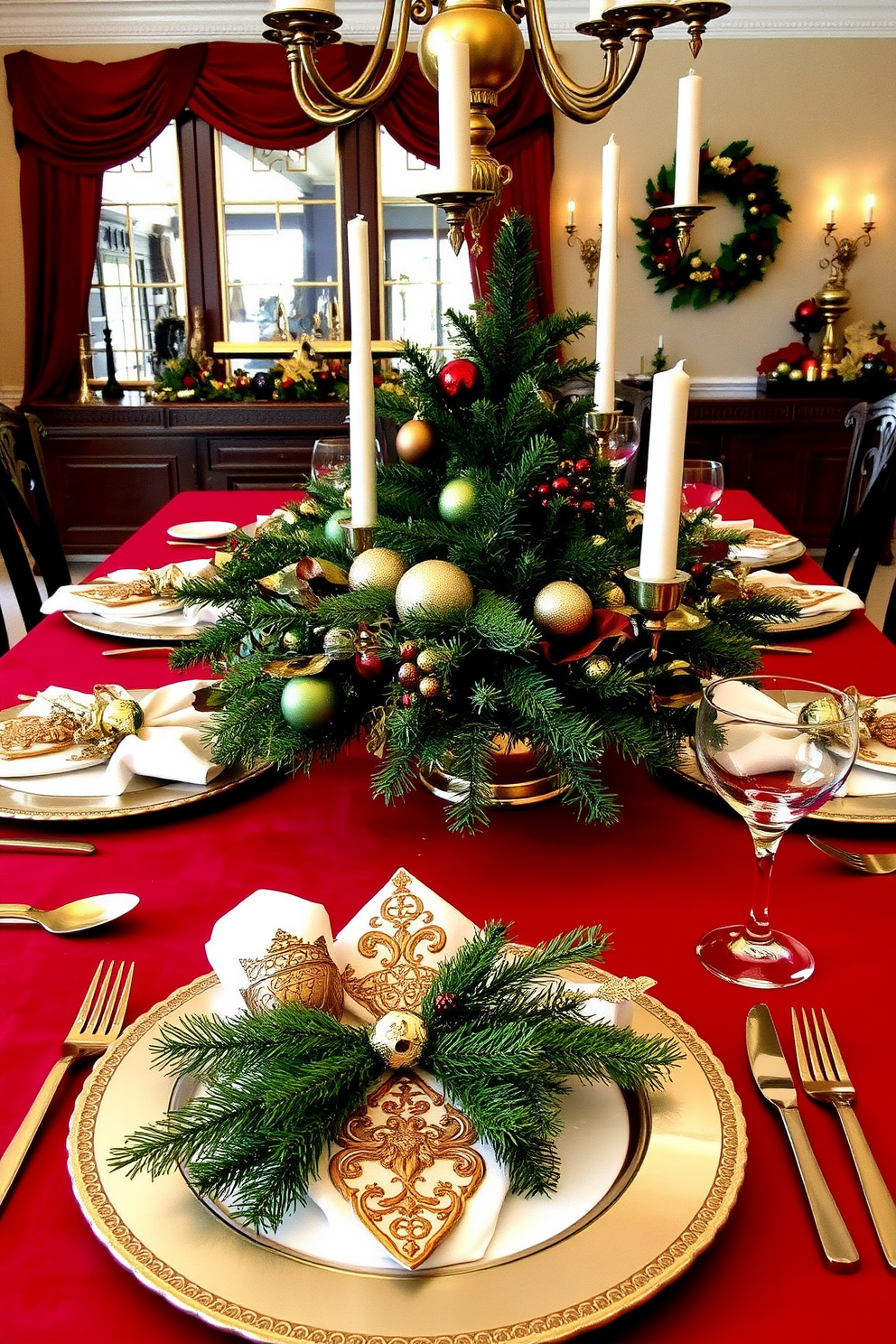 Dining Room Christmas Decorating Ideas 25