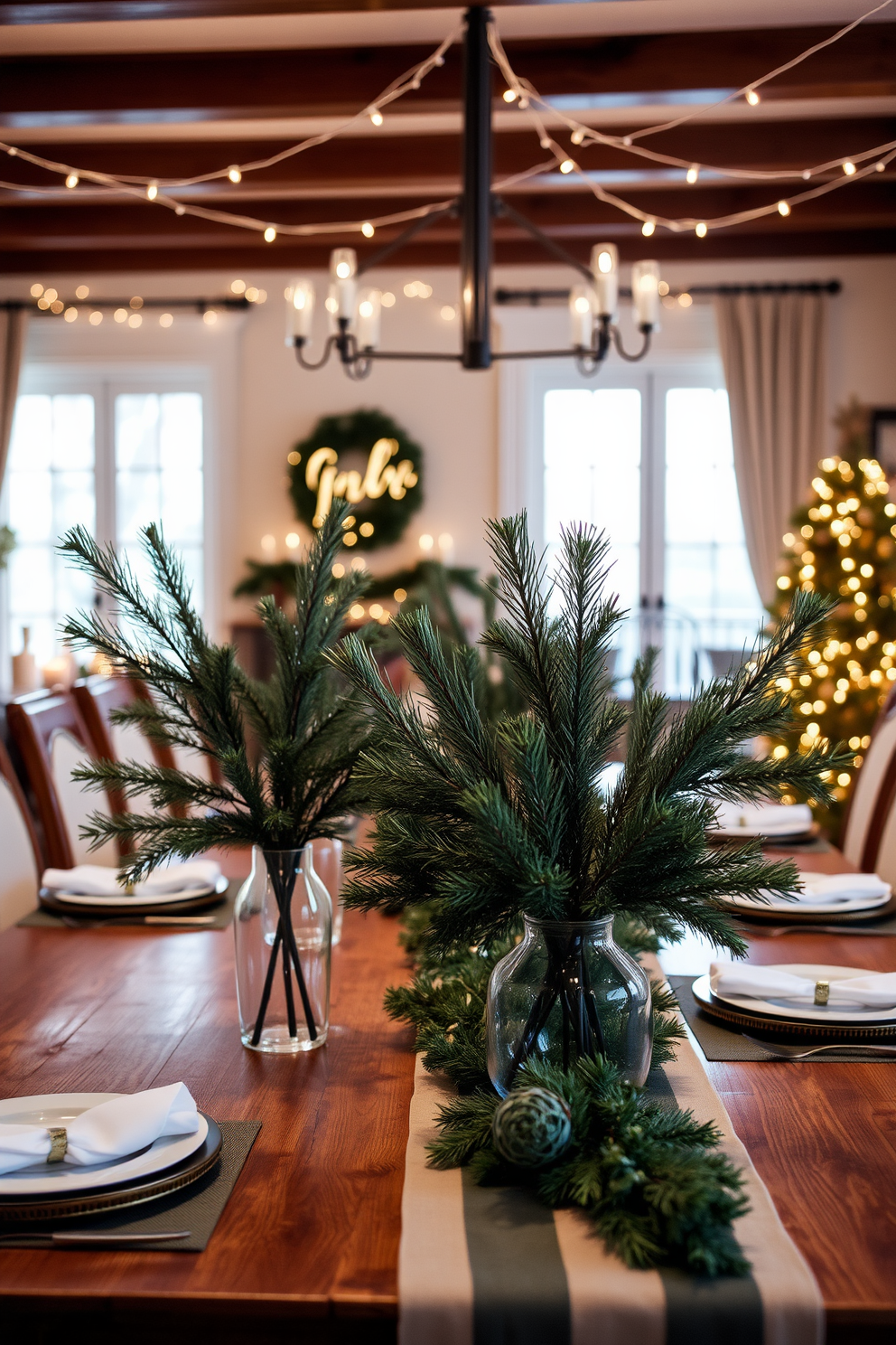 Dining Room Christmas Decorating Ideas 26