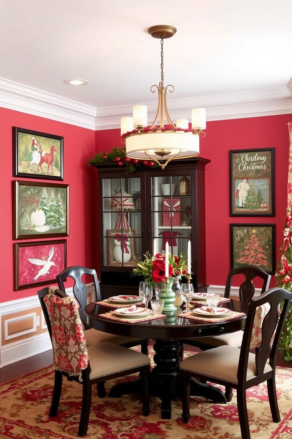 Dining Room Christmas Decorating Ideas 27