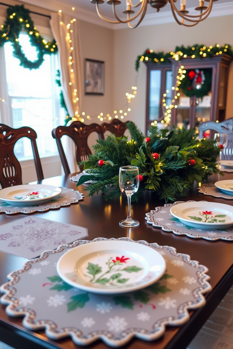 Dining Room Christmas Decorating Ideas 29