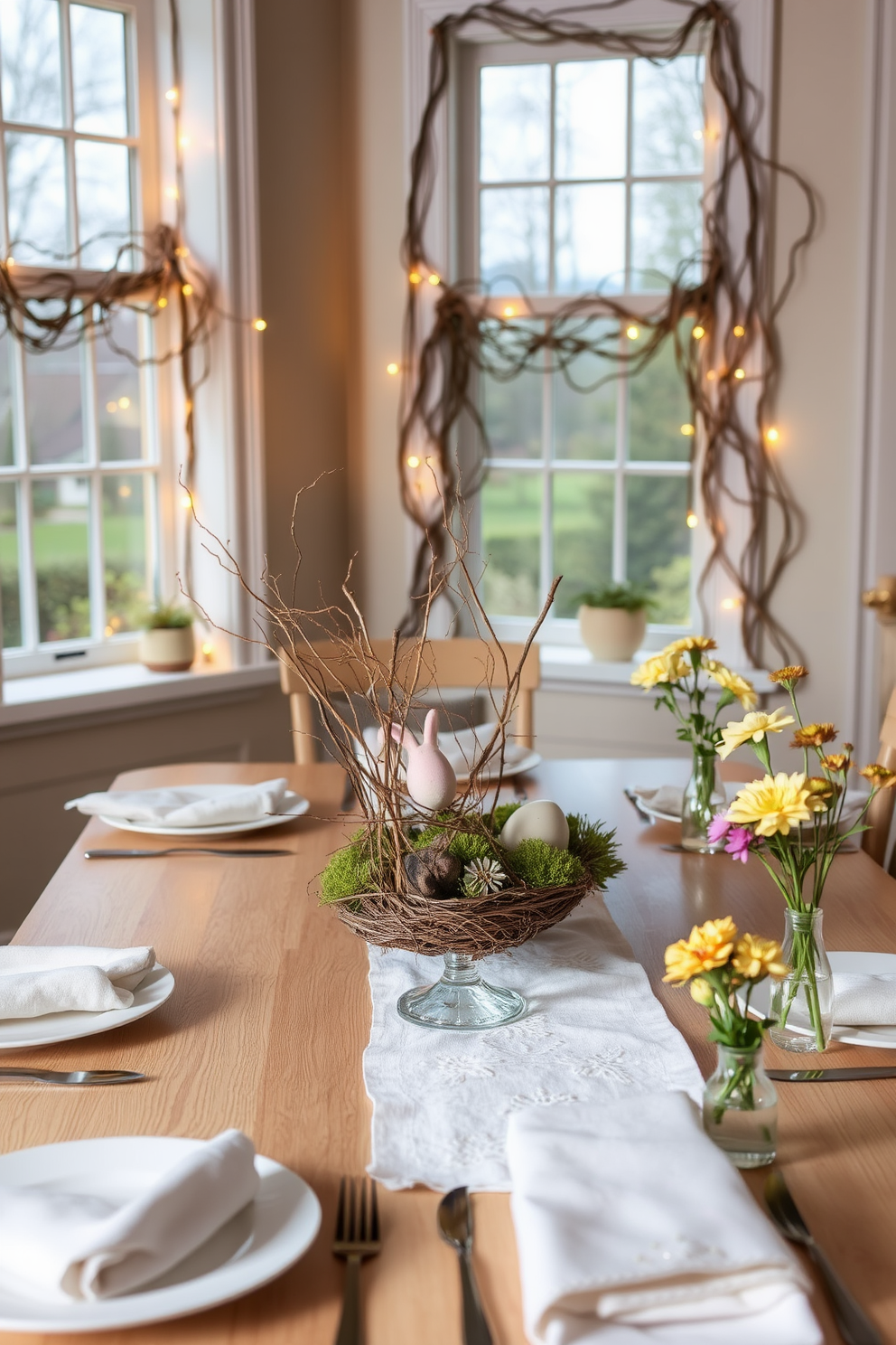 Dining Room Easter Decorating Ideas 13