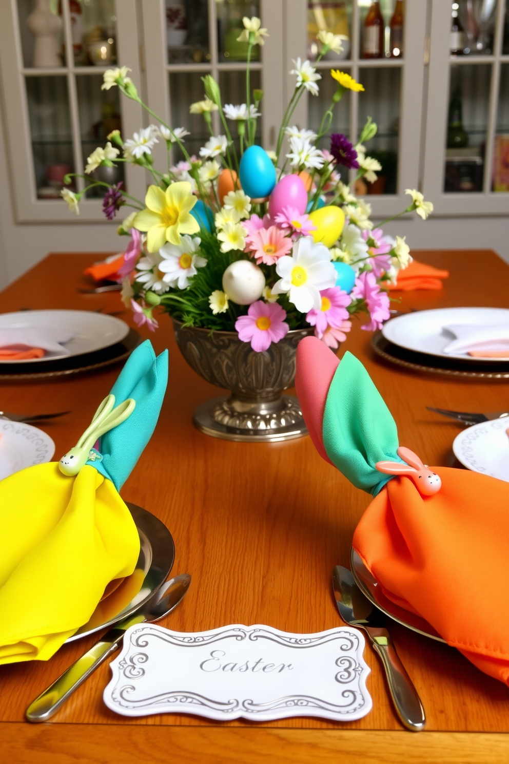 Dining Room Easter Decorating Ideas 15