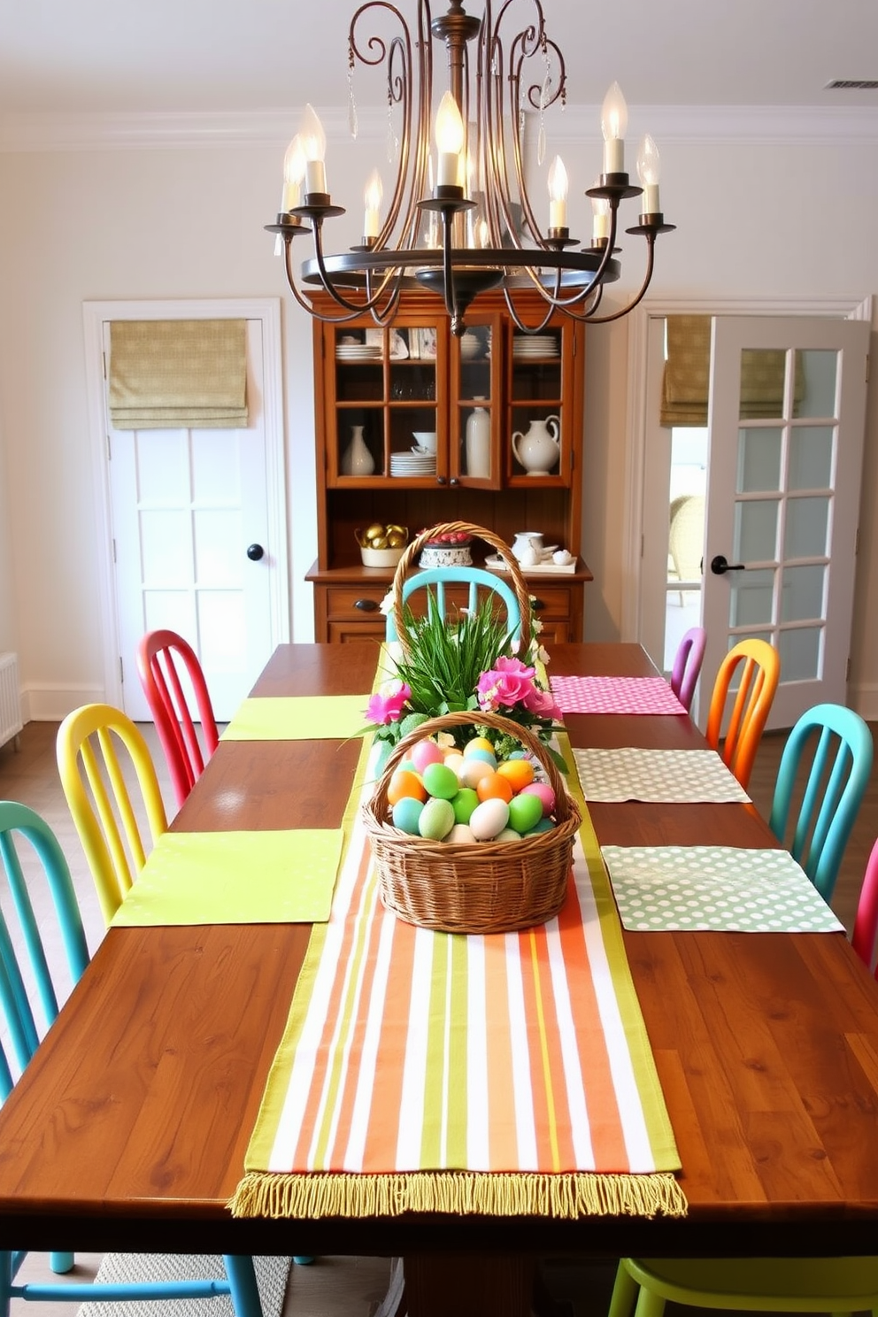 Dining Room Easter Decorating Ideas 18