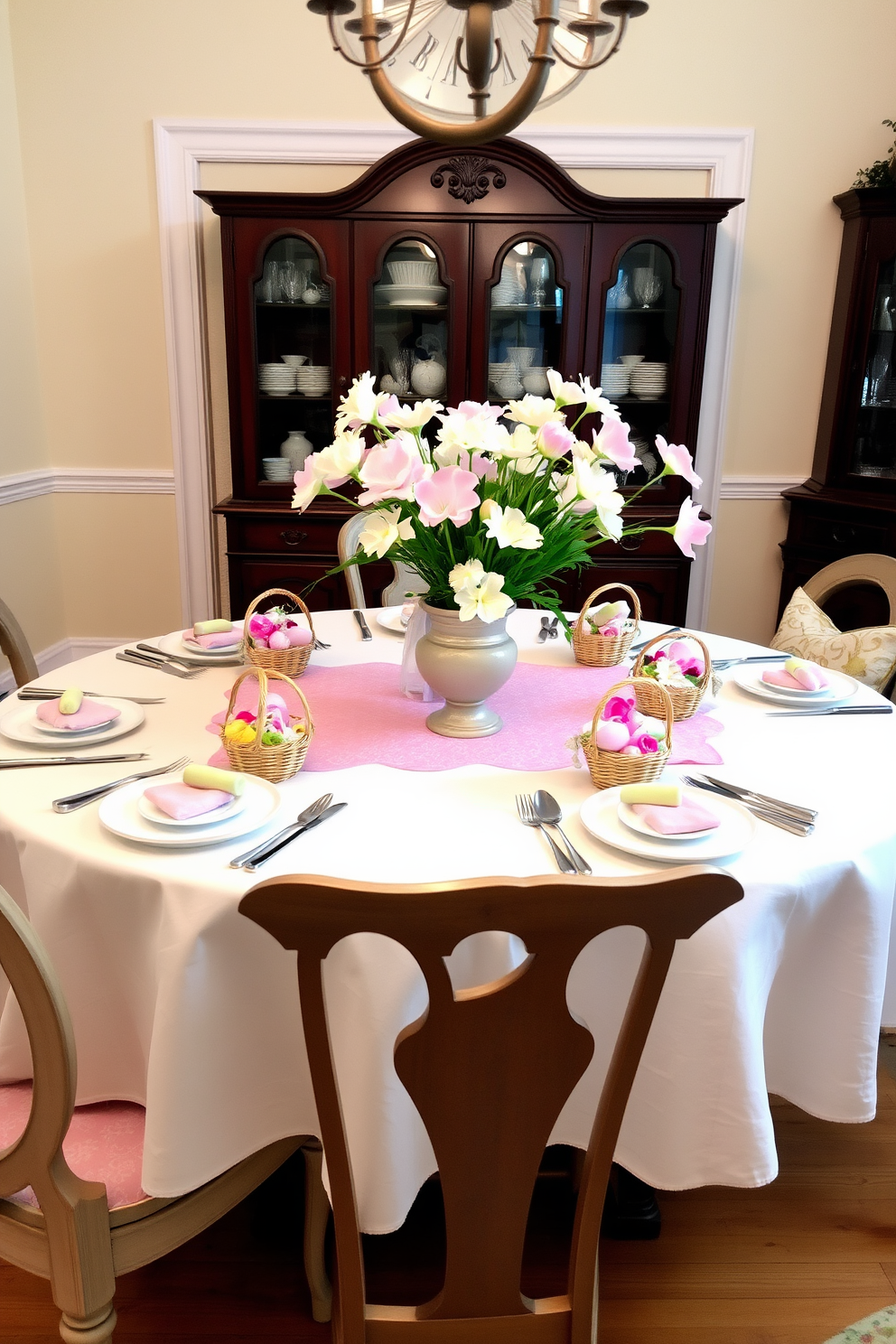 Dining Room Easter Decorating Ideas 20