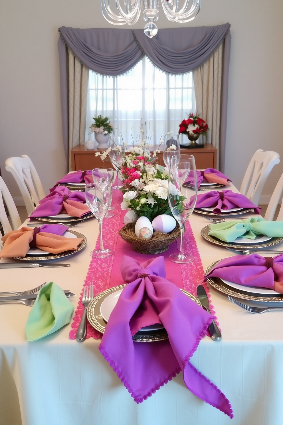 Dining Room Easter Decorating Ideas 24