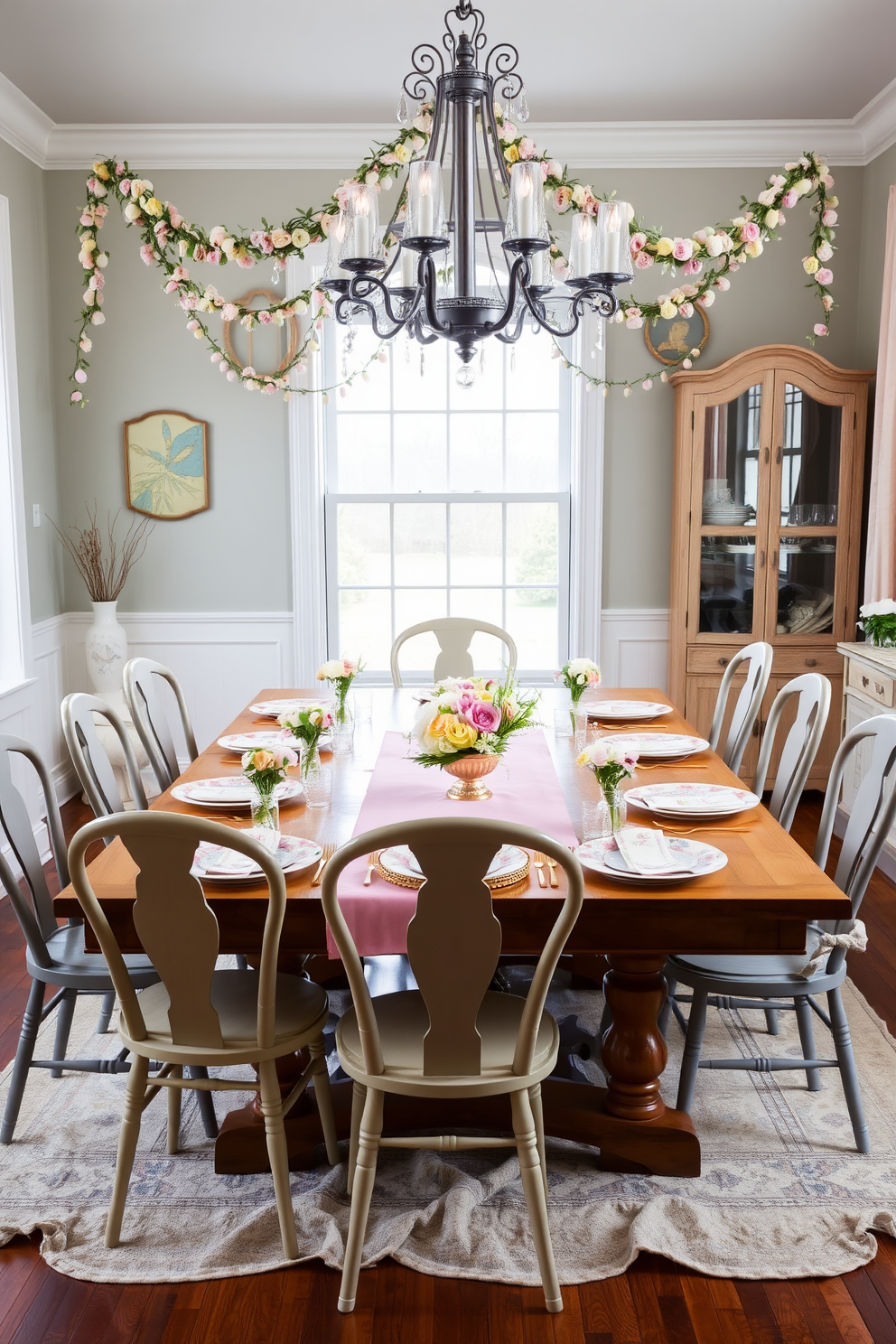 Dining Room Easter Decorating Ideas 28