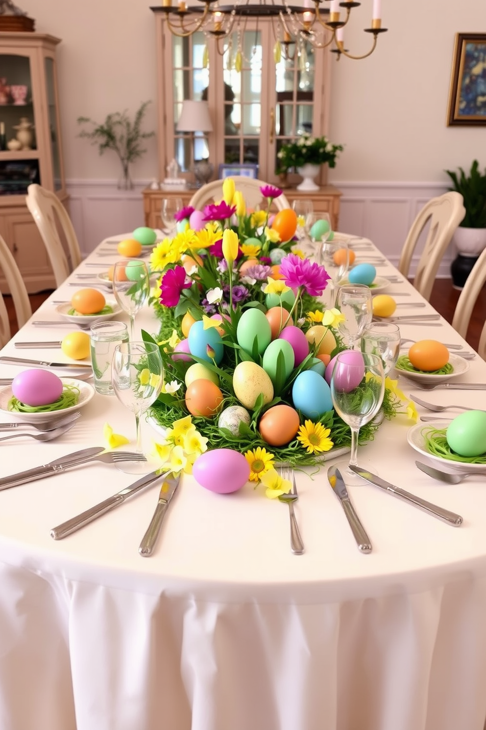 Dining Room Easter Decorating Ideas 3