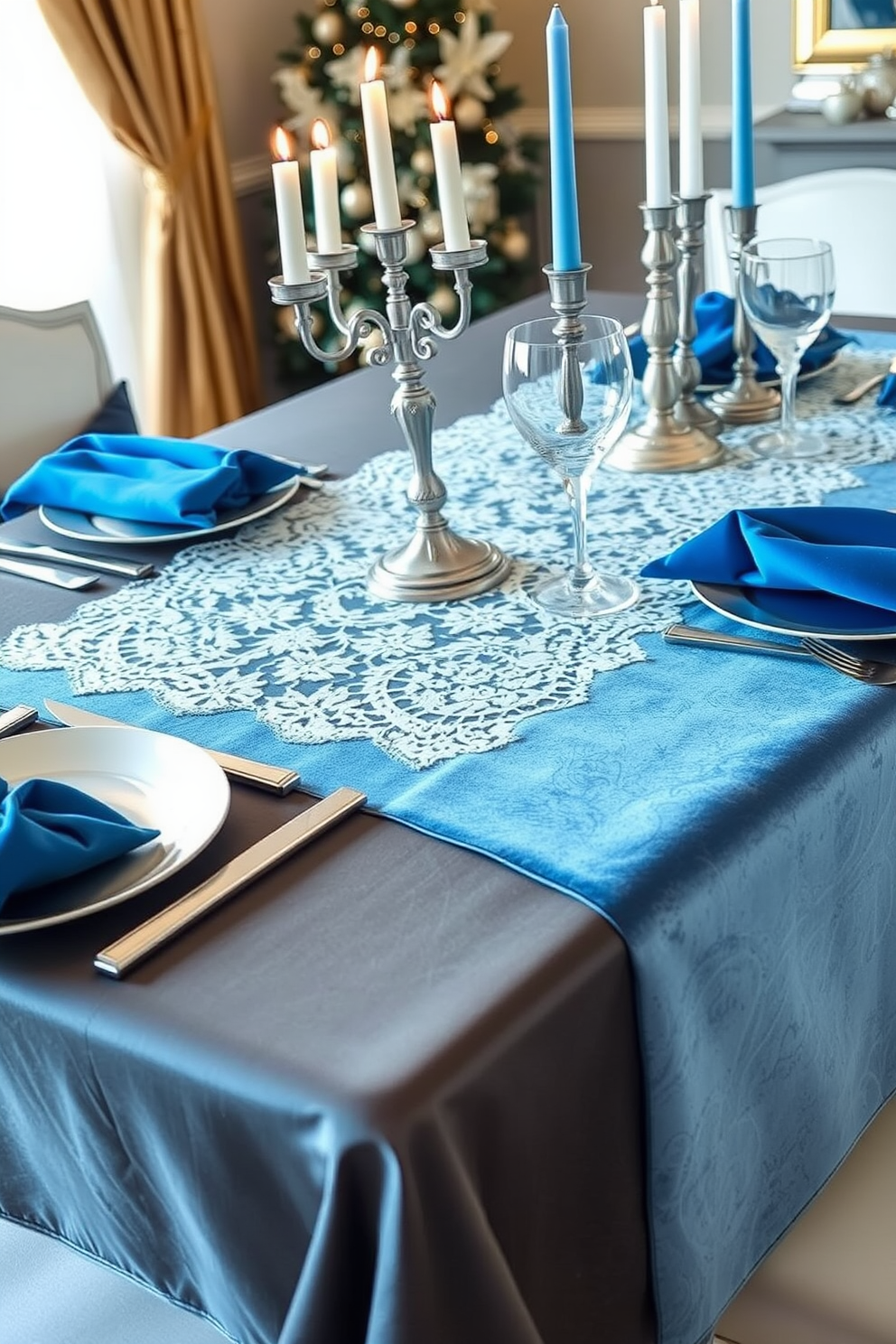 Dining Room Hanukkah Decorating Ideas 3