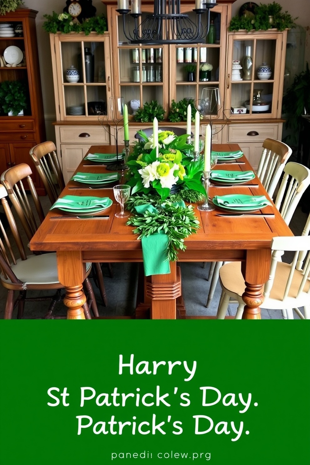 Dining Room St Patricks Day Decorating Ideas 12