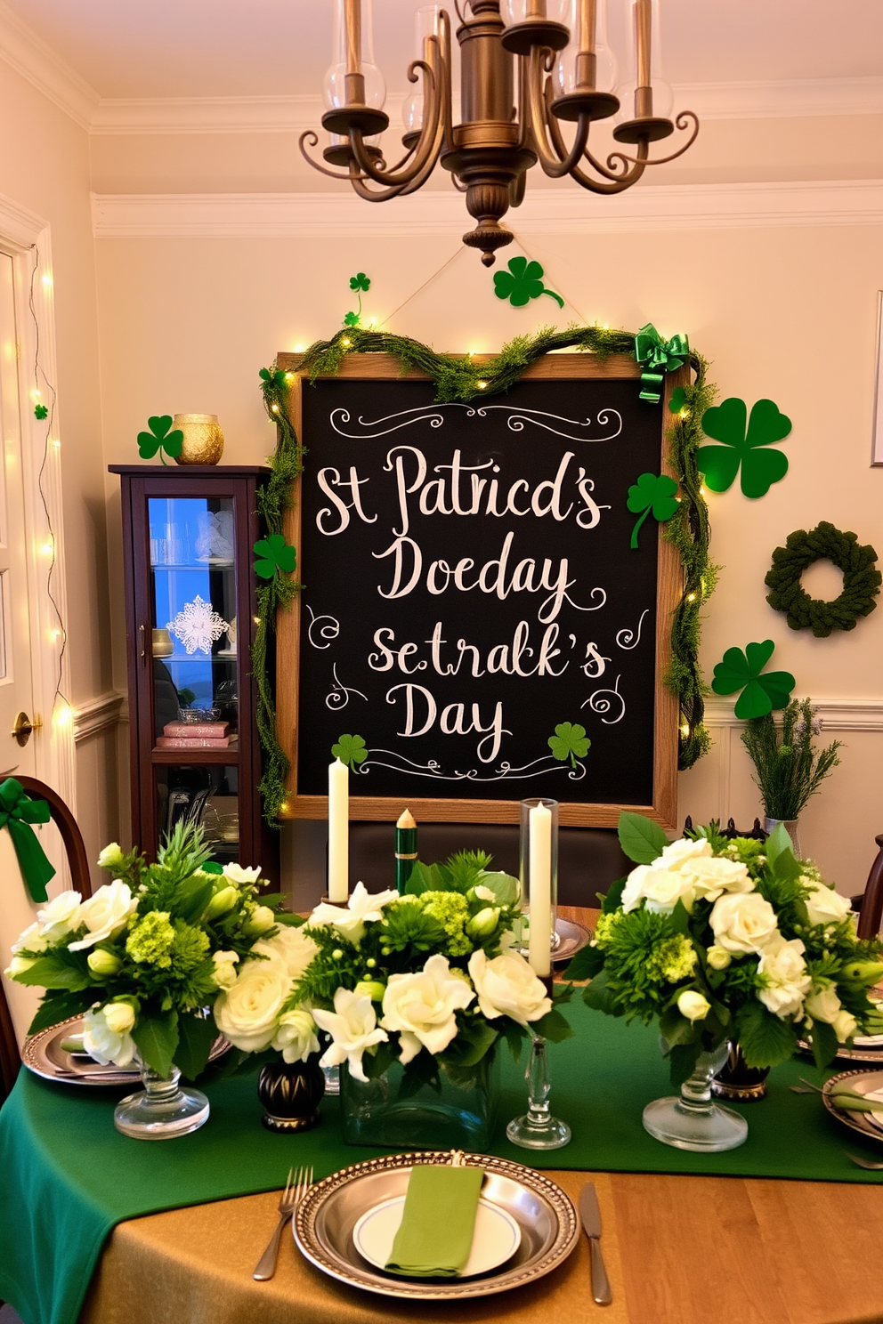 Dining Room St Patricks Day Decorating Ideas 14