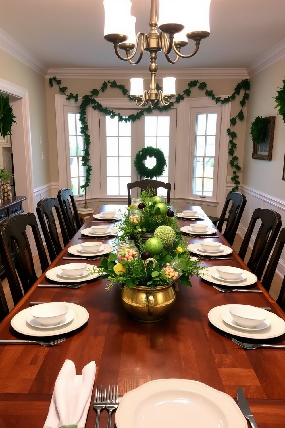 Dining Room St Patricks Day Decorating Ideas 27