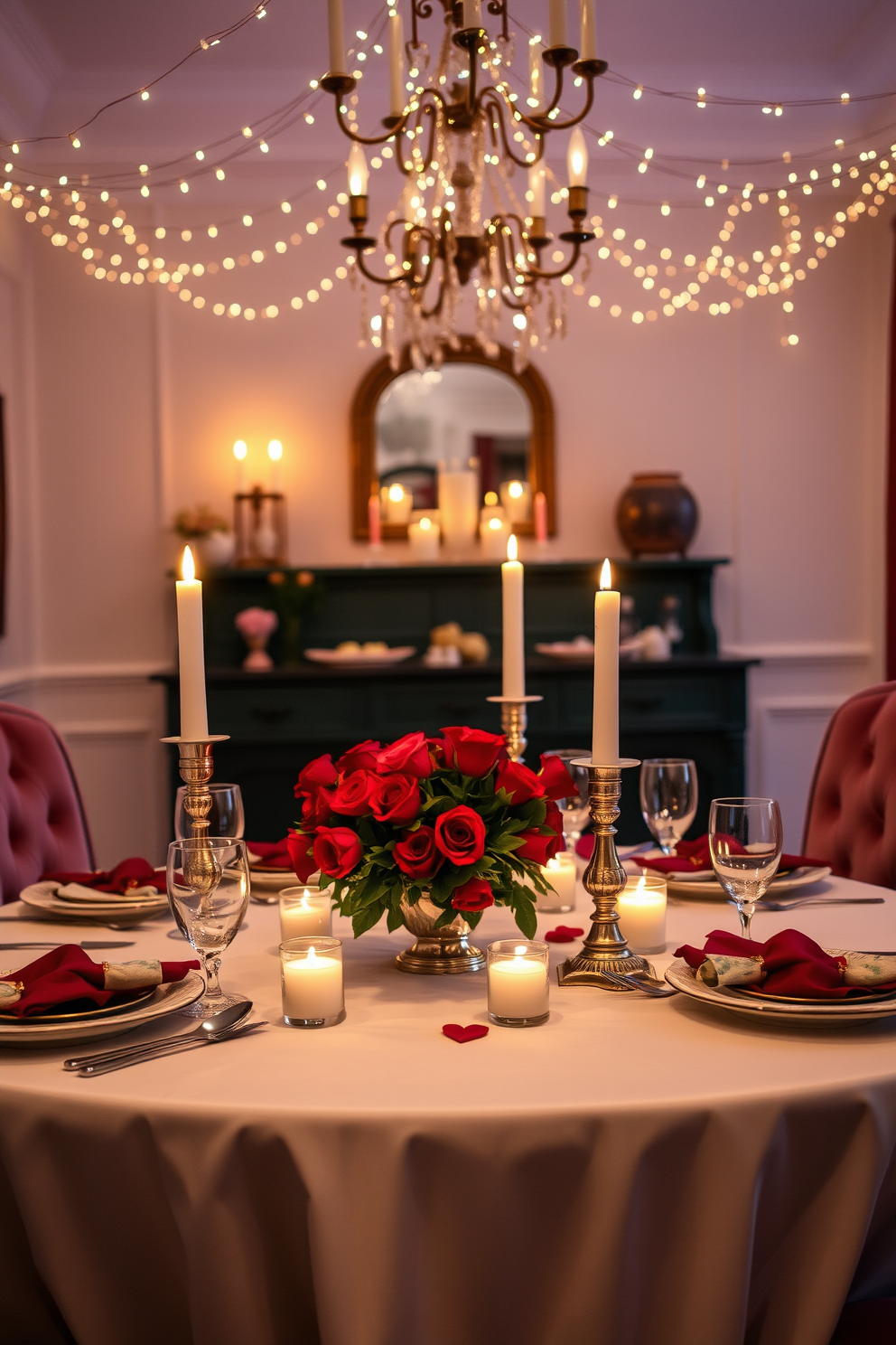 Dining Room Valentines Day Decorating Ideas 1