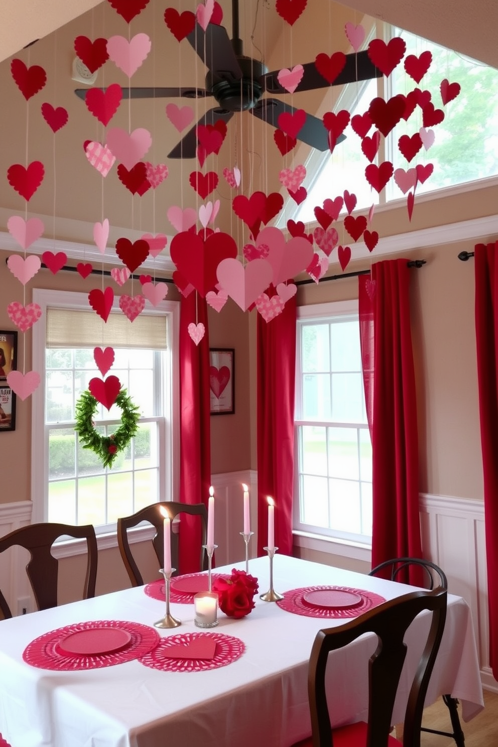 Dining Room Valentines Day Decorating Ideas 12