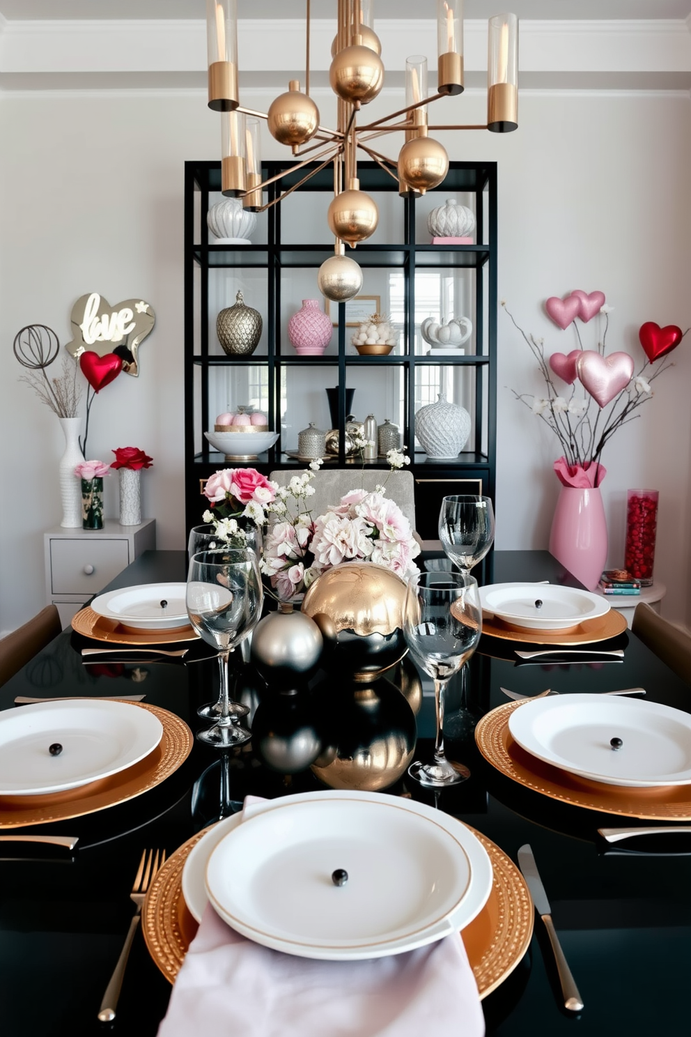 Dining Room Valentines Day Decorating Ideas 16