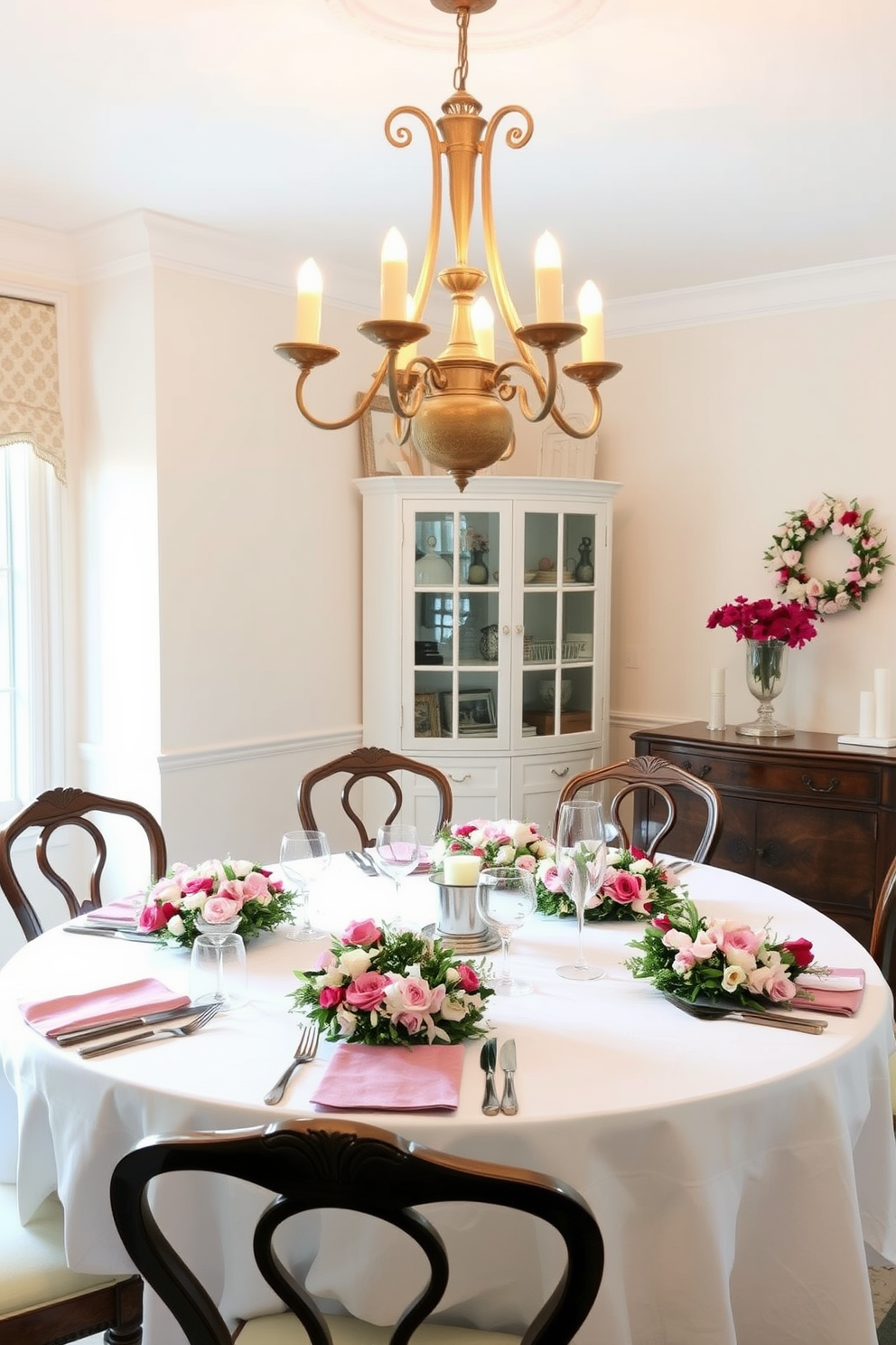 Dining Room Valentines Day Decorating Ideas 23