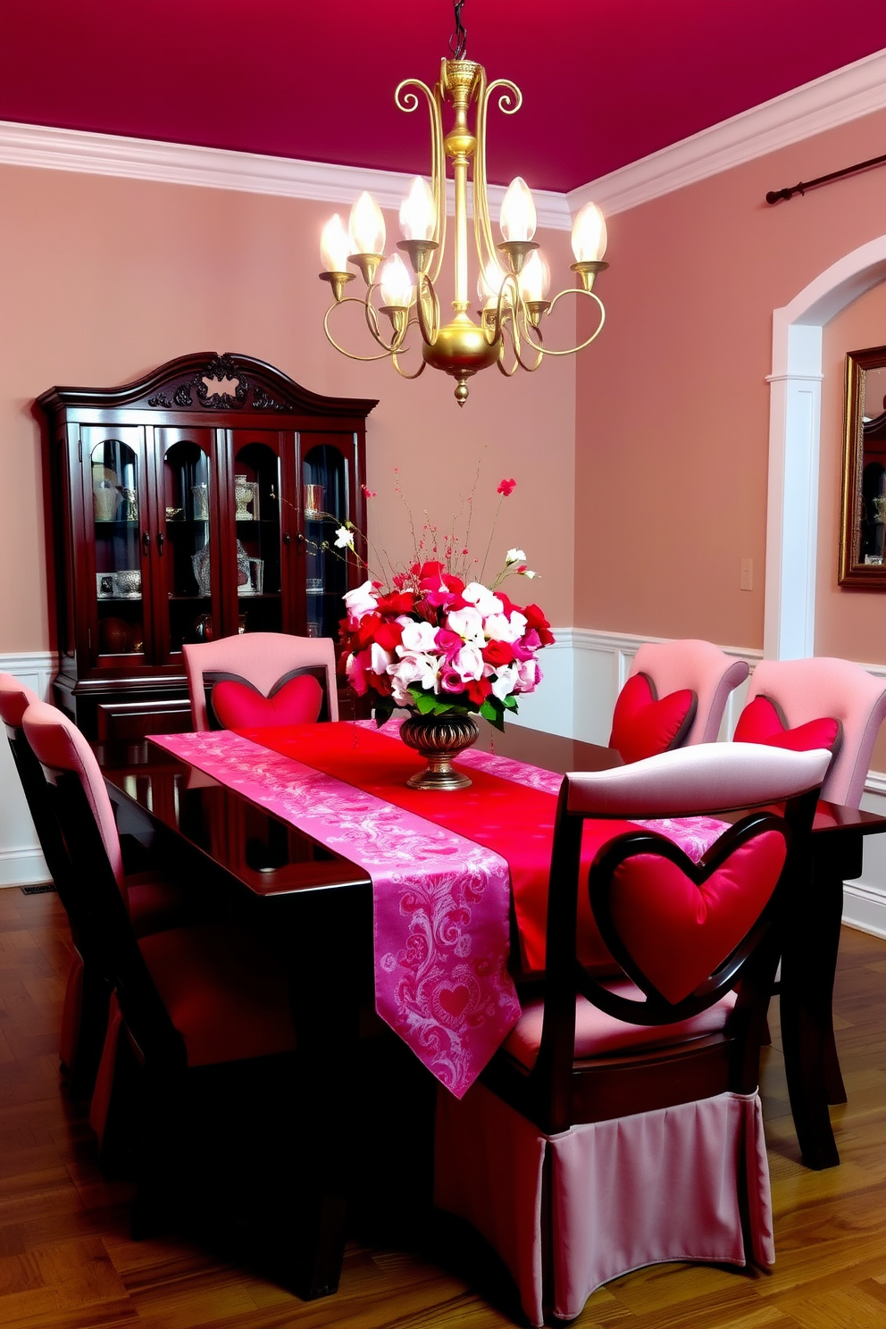 Dining Room Valentines Day Decorating Ideas 6