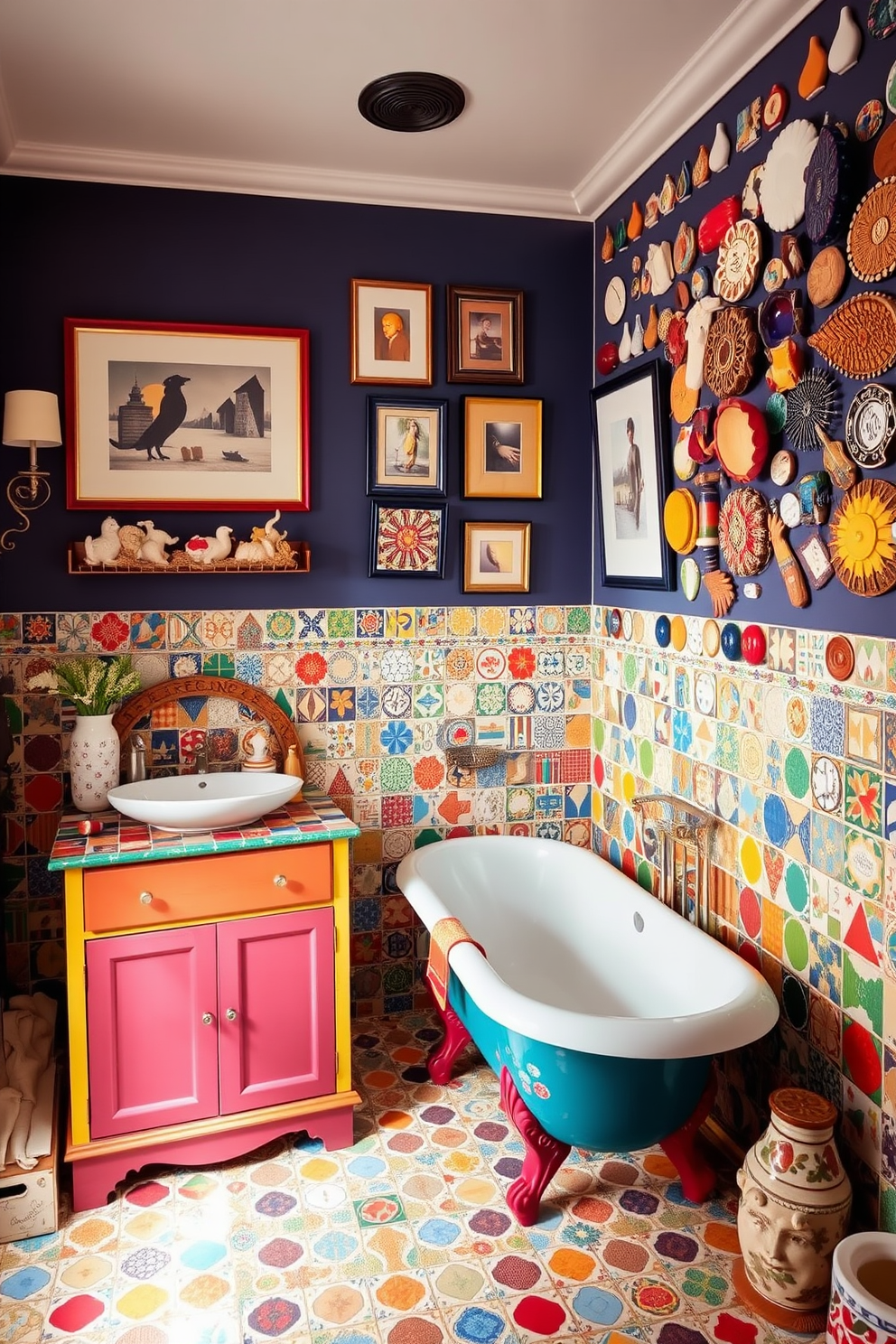 Eclectic Bathroom Design Ideas 13