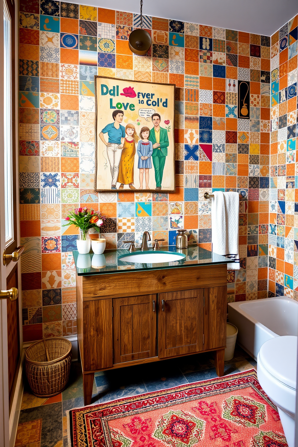 Eclectic Bathroom Design Ideas 17