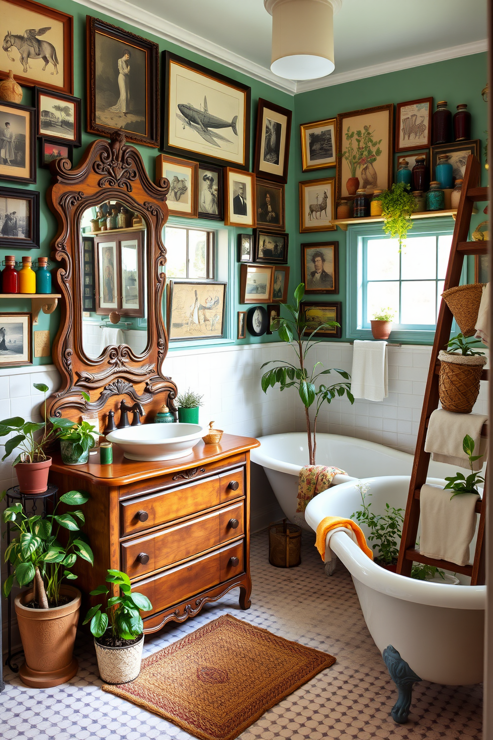 Eclectic Bathroom Design Ideas 19