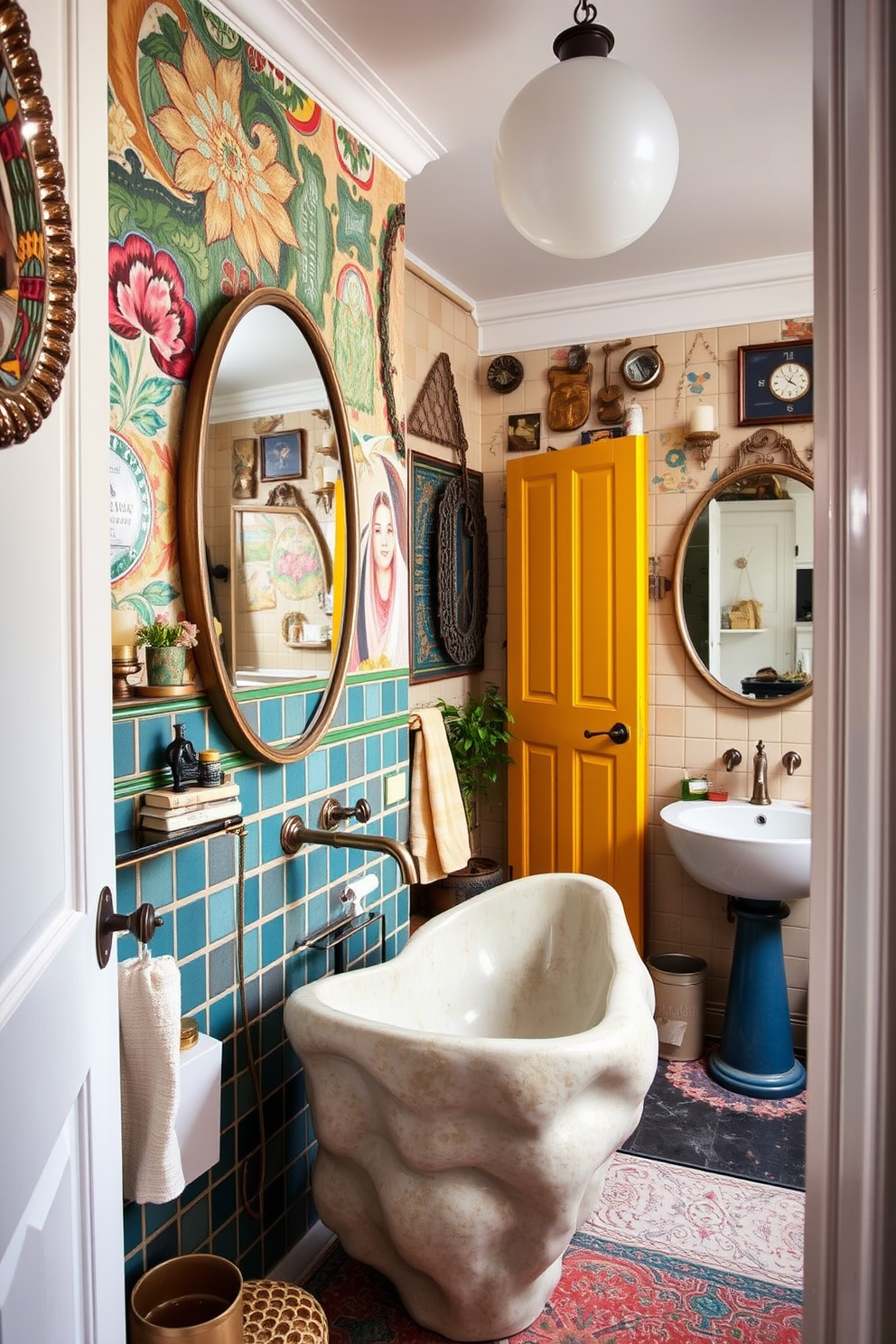 Eclectic Bathroom Design Ideas 23