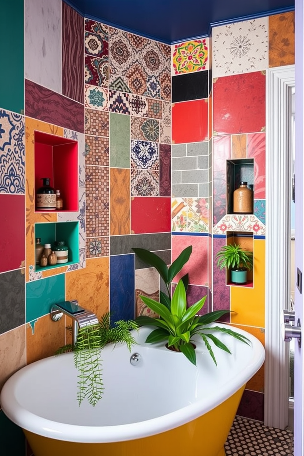 Eclectic Bathroom Design Ideas 24