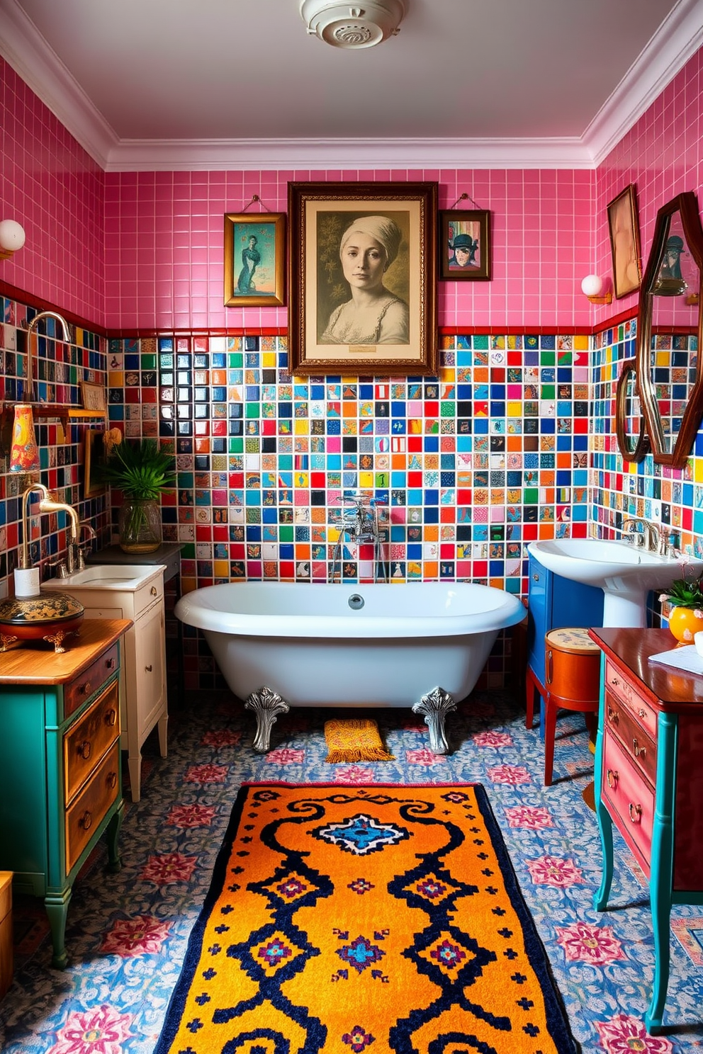 Eclectic Bathroom Design Ideas 27