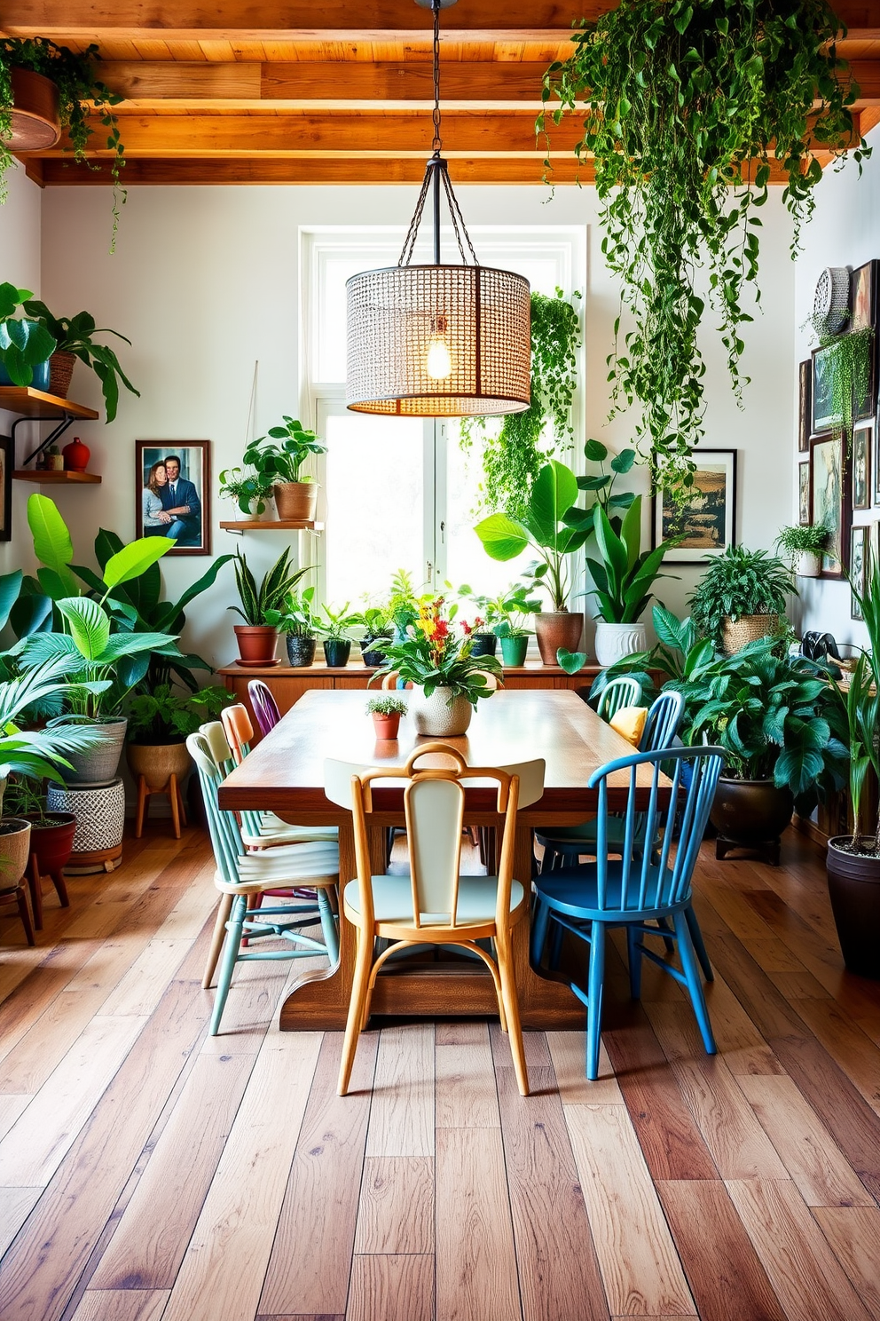 Eclectic Dining Room Design Ideas 13