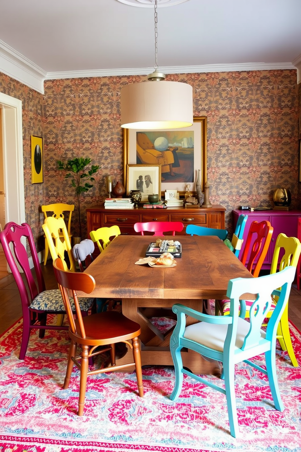 Eclectic Dining Room Design Ideas 2