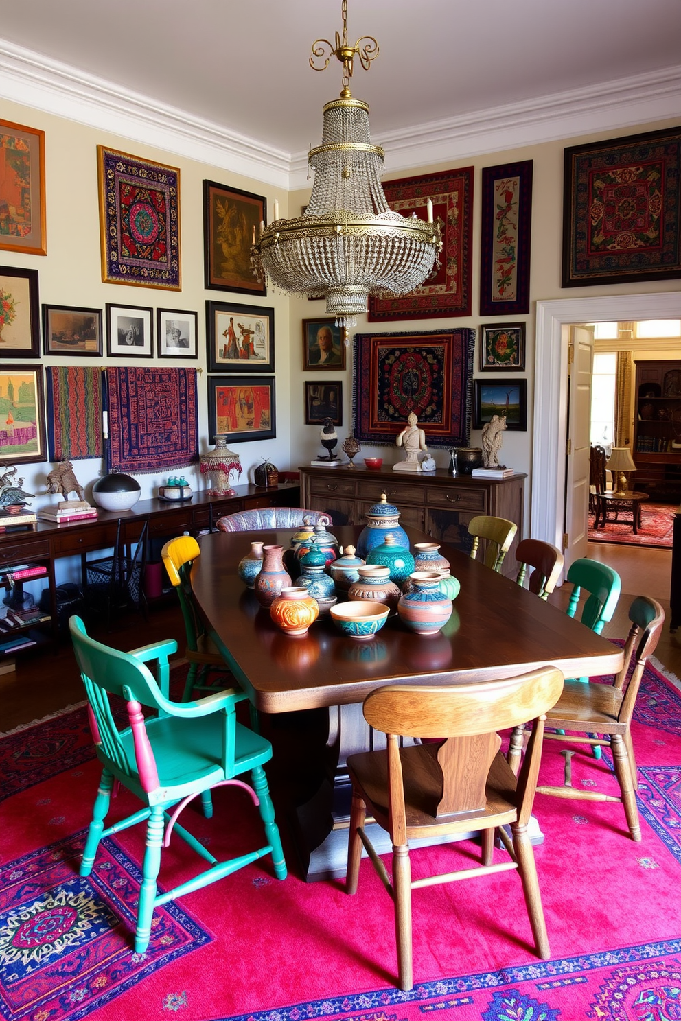 Eclectic Dining Room Design Ideas 20