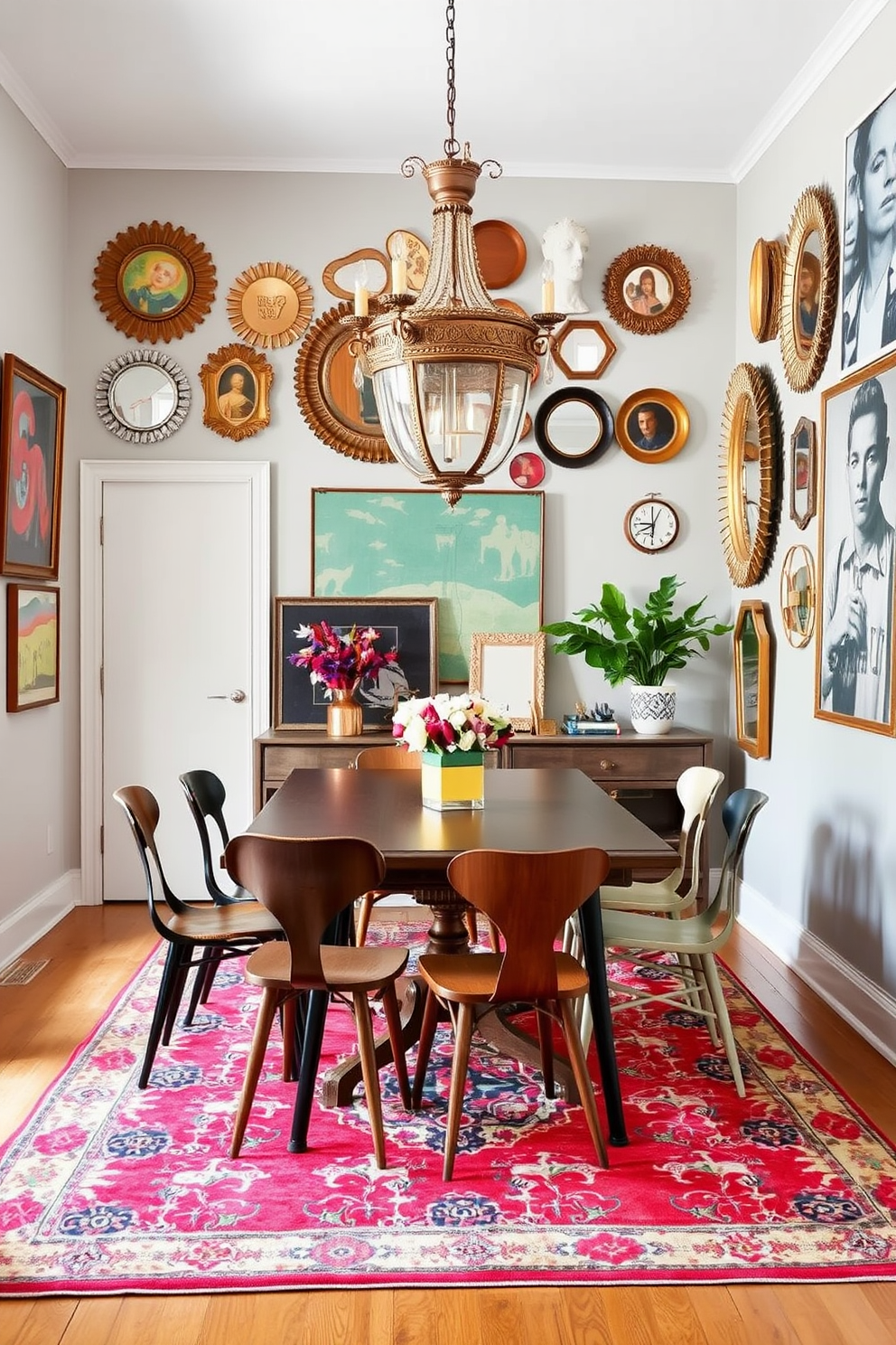 Eclectic Dining Room Design Ideas 7