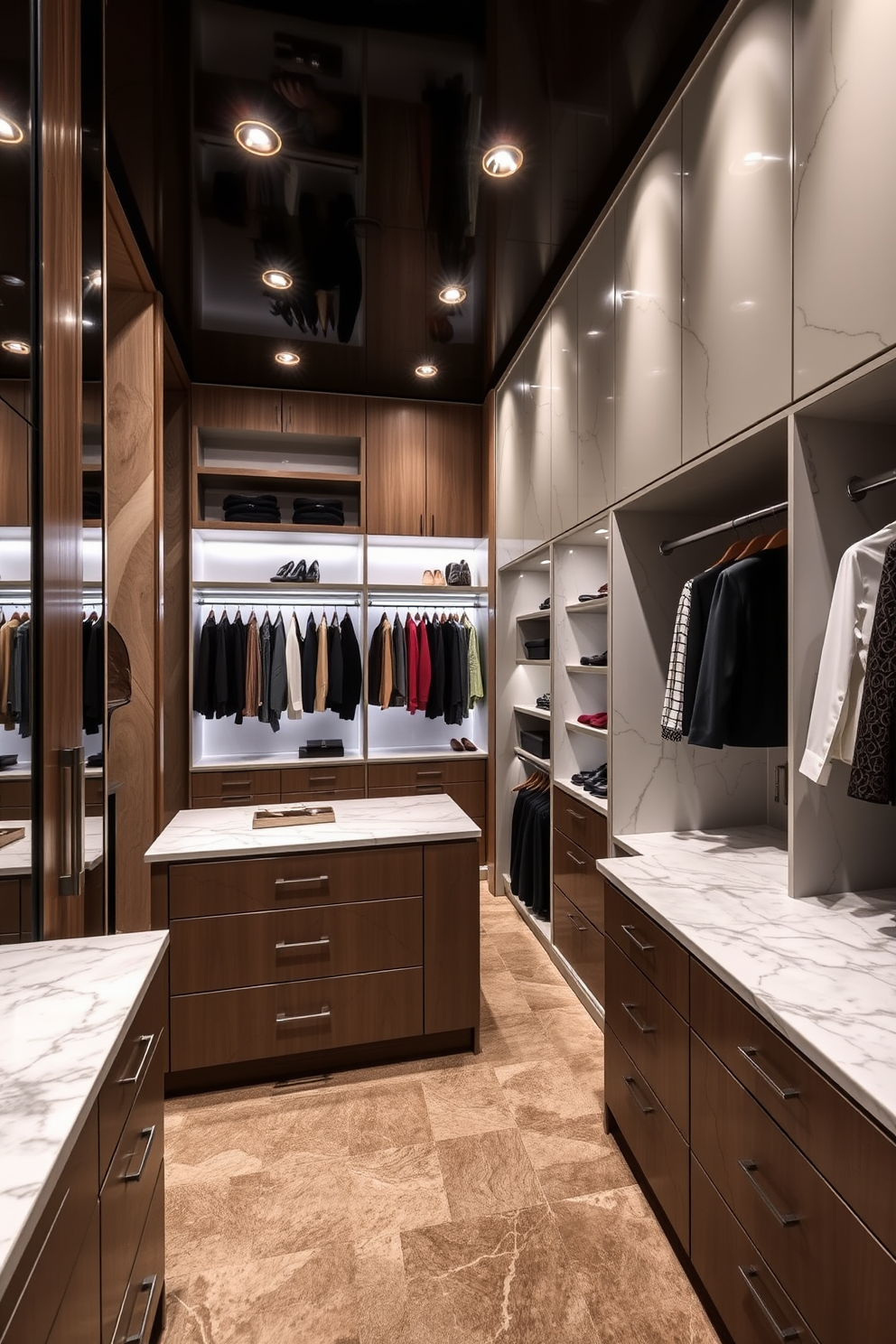 Elegant Walk In Closet Design Ideas 13